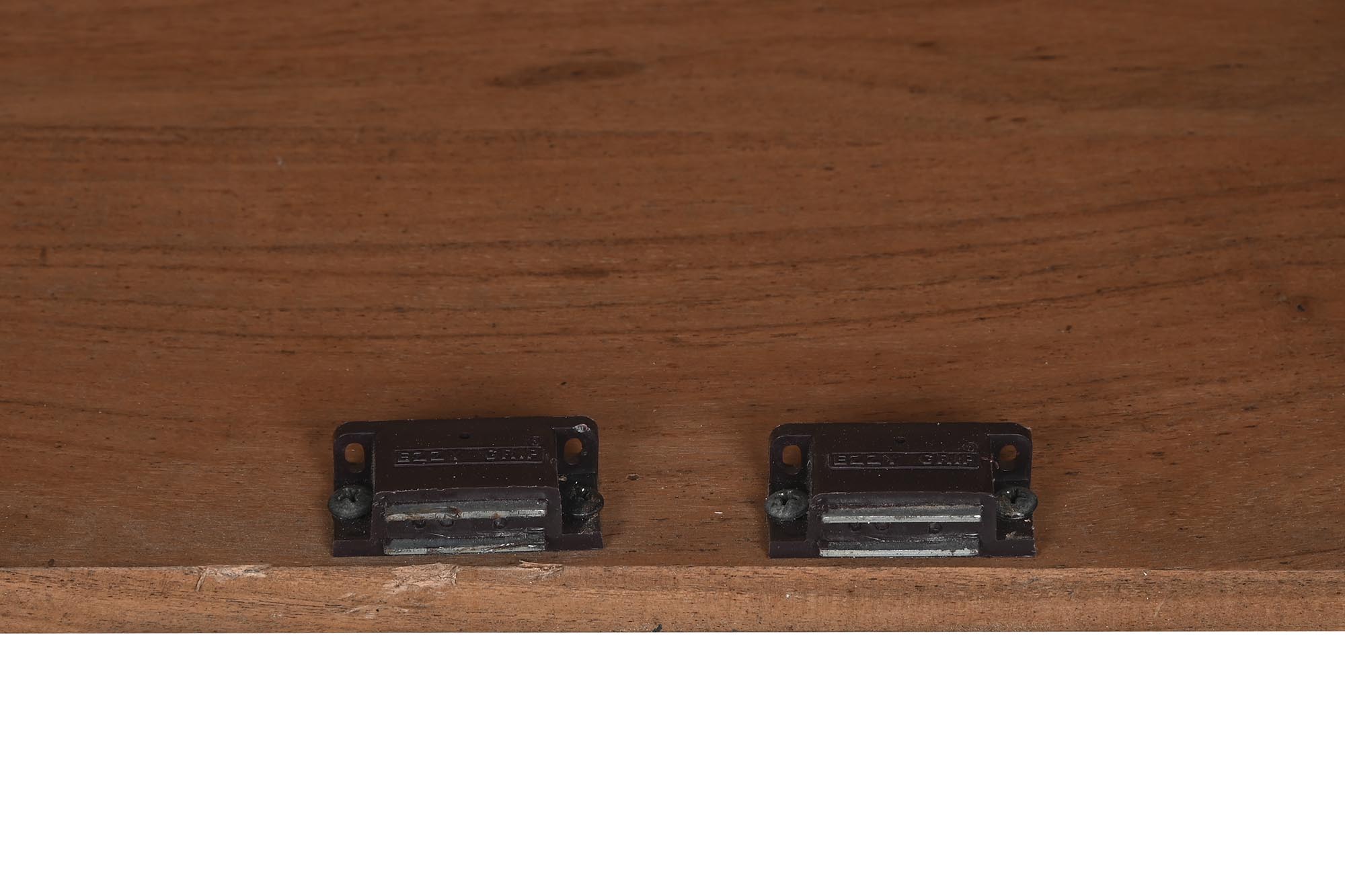 Vitrina acacia cristal 80x40x197 marron