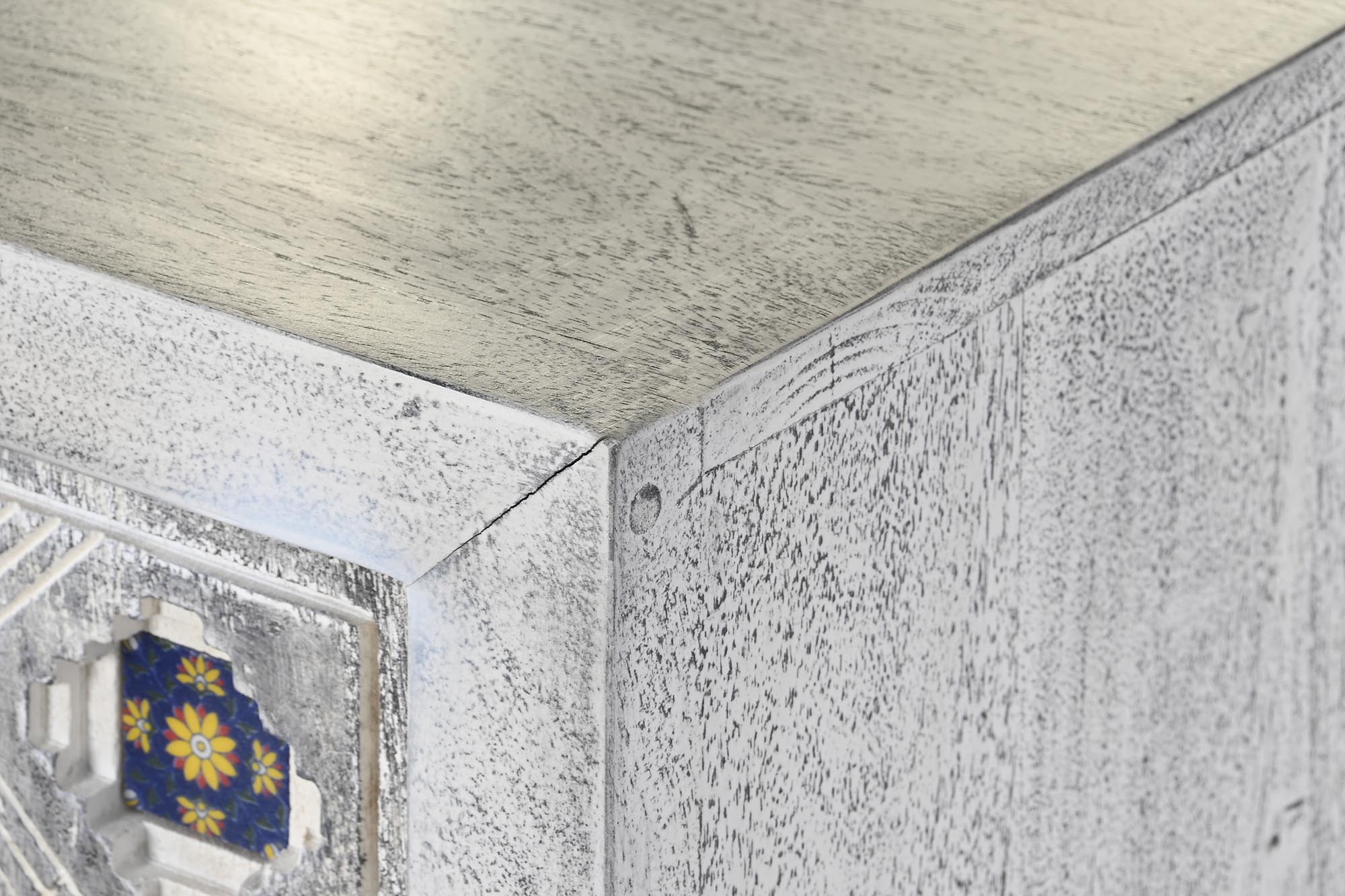 Buffet mango ceramica 150x38x80 gris