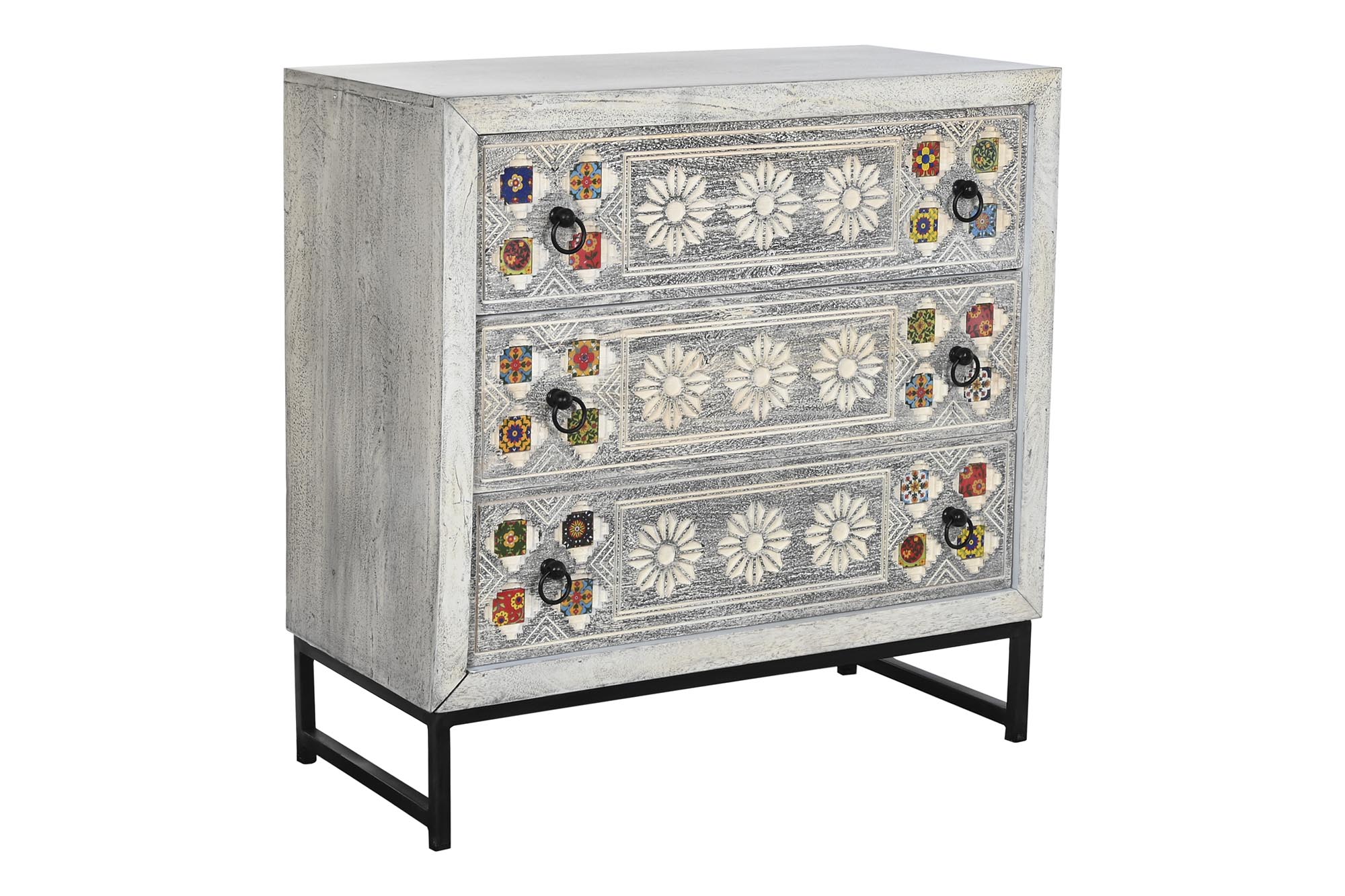 Comoda mango ceramica 80x38x80 beige