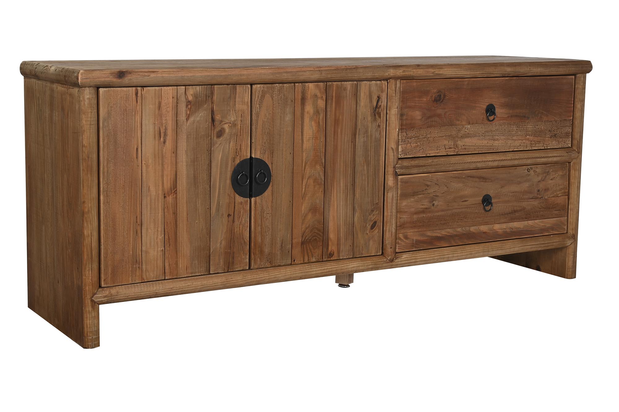 Mueble tv madera reciclada 156x44x65 japones