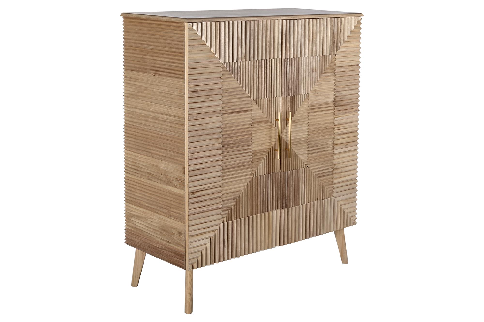 Aparador paulownia mdf 100x44x118 28,00