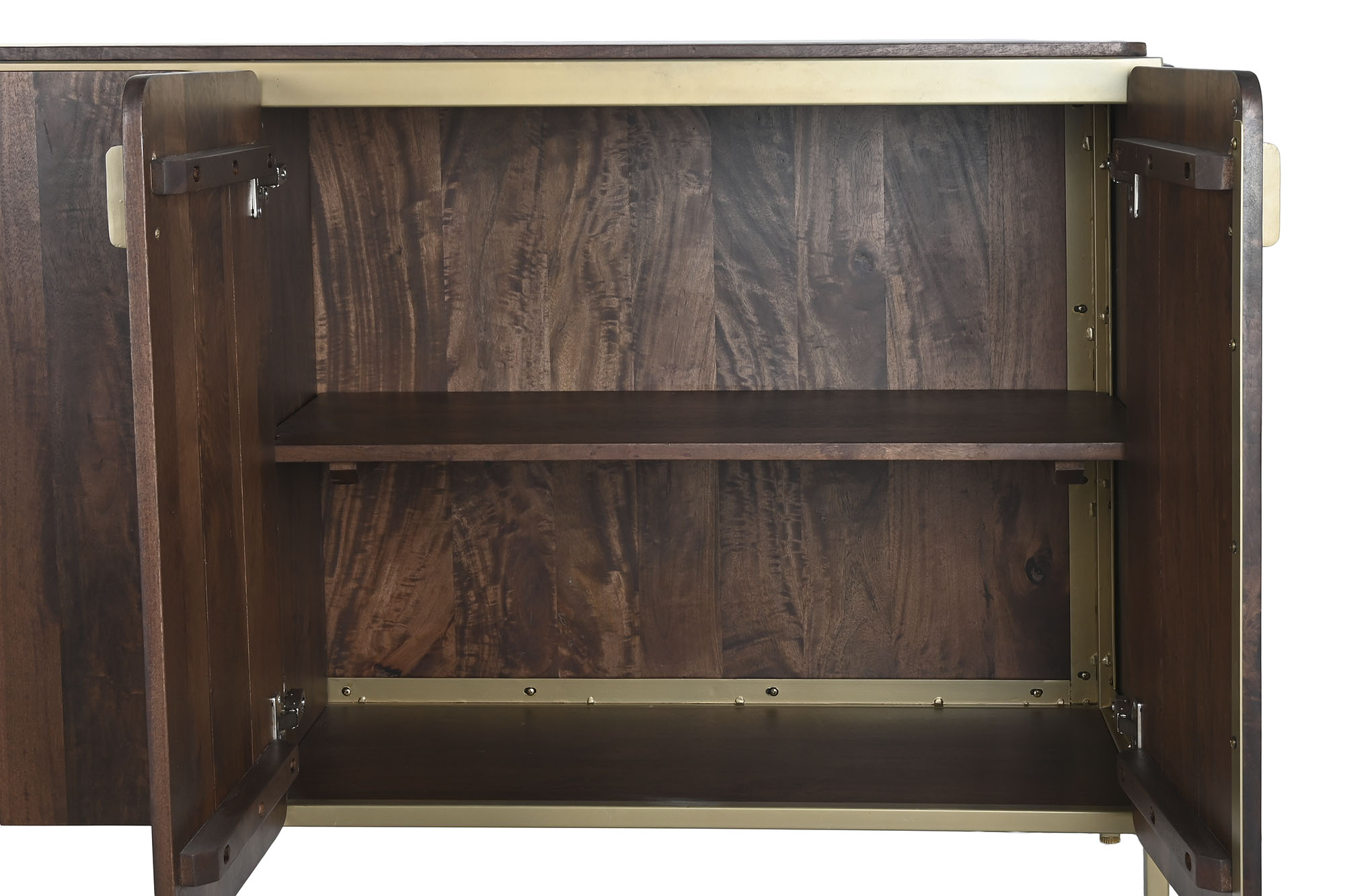 Buffet acero mango 160x40x81 marron