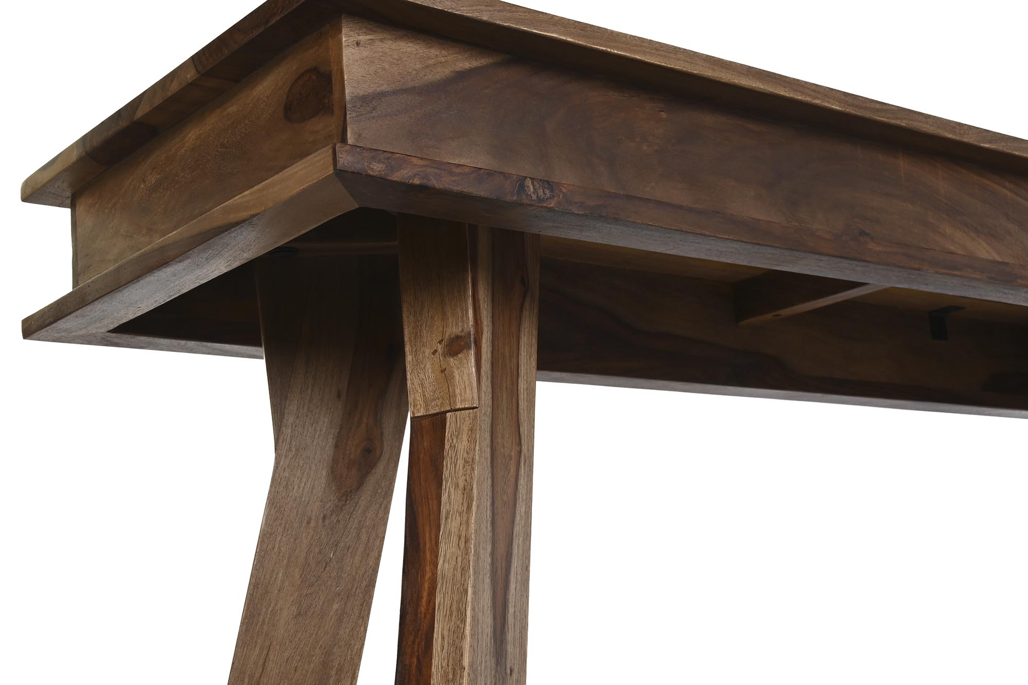 Consola sheesham 135x40x76 natural