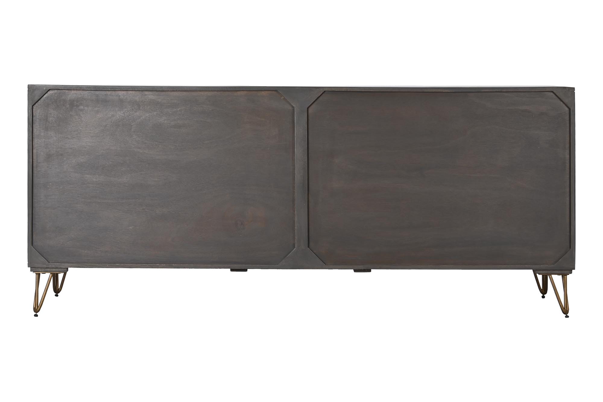 Buffet mango metal 177x45x77 marron