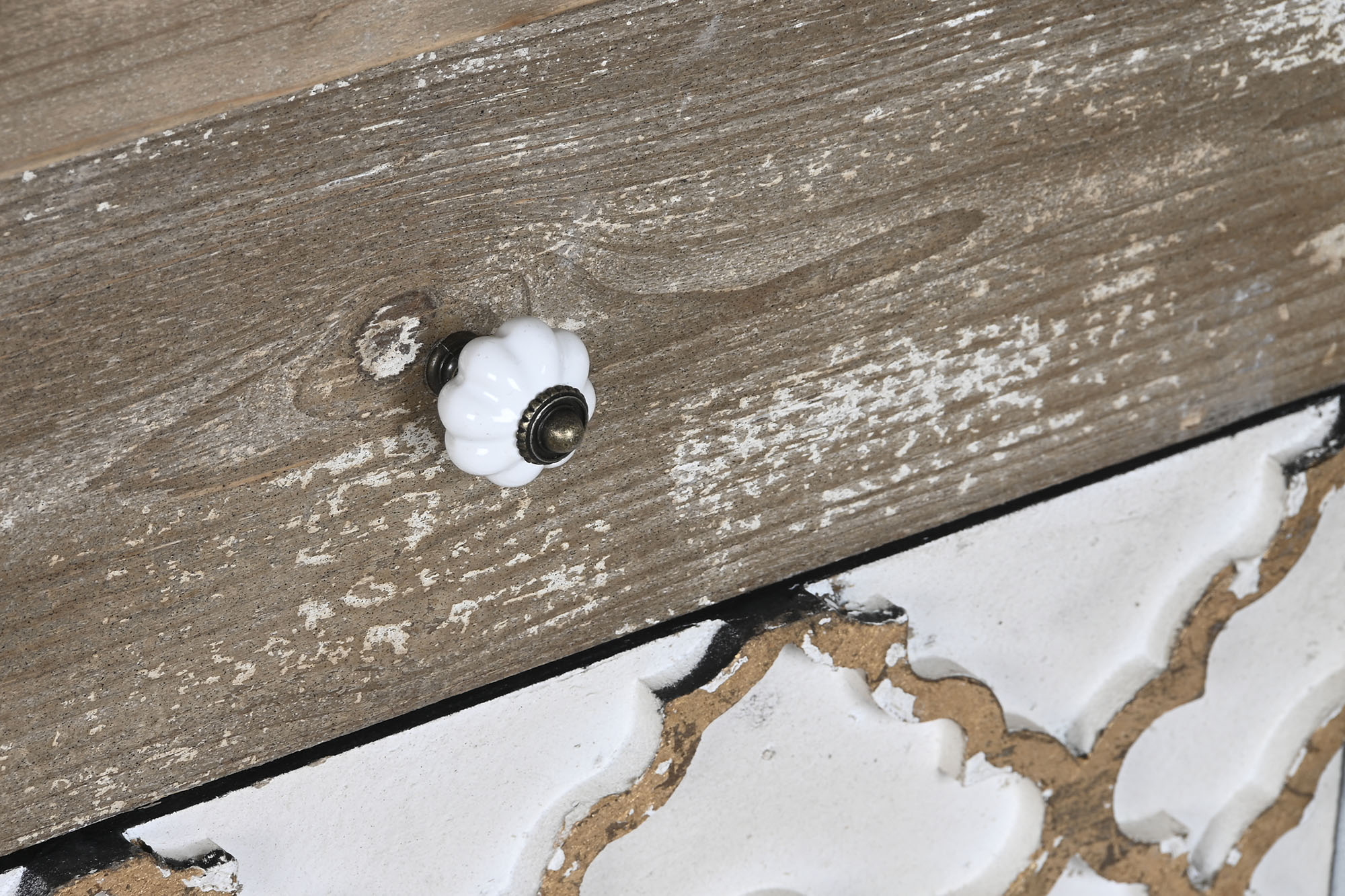 Buffet abeto mdf 122x42x63 envejecido