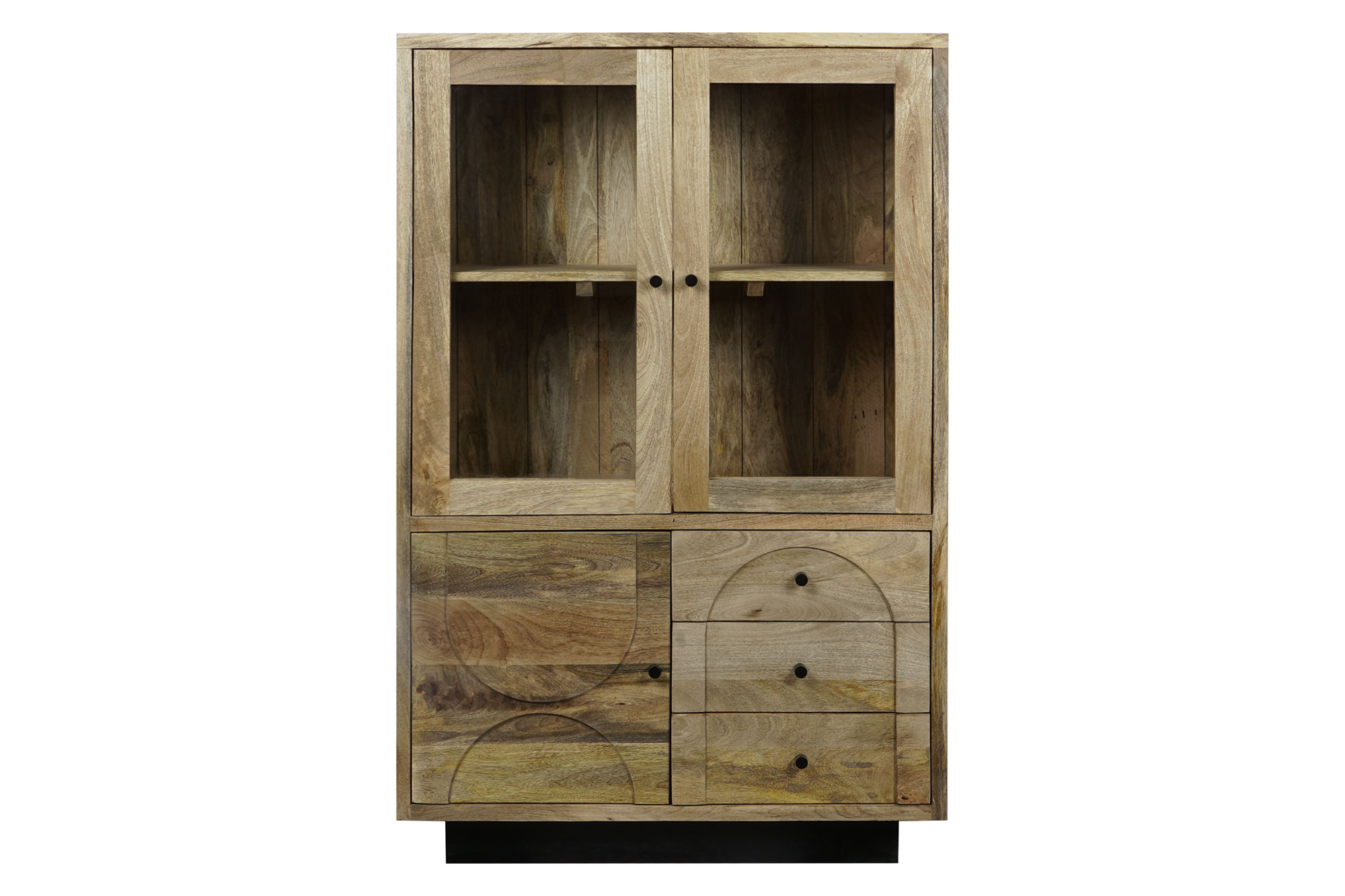 Vitrina mango cristal 90x40x142