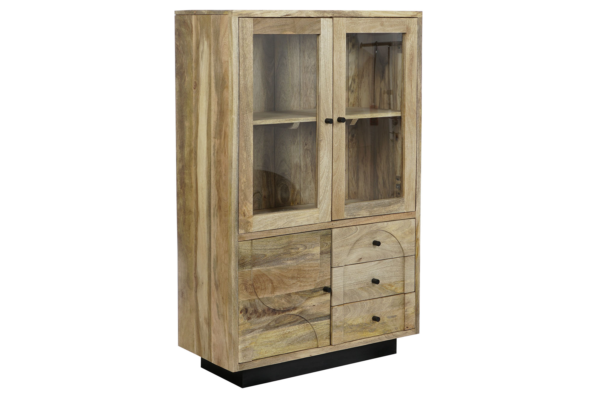 Vitrina mango cristal 90x40x142