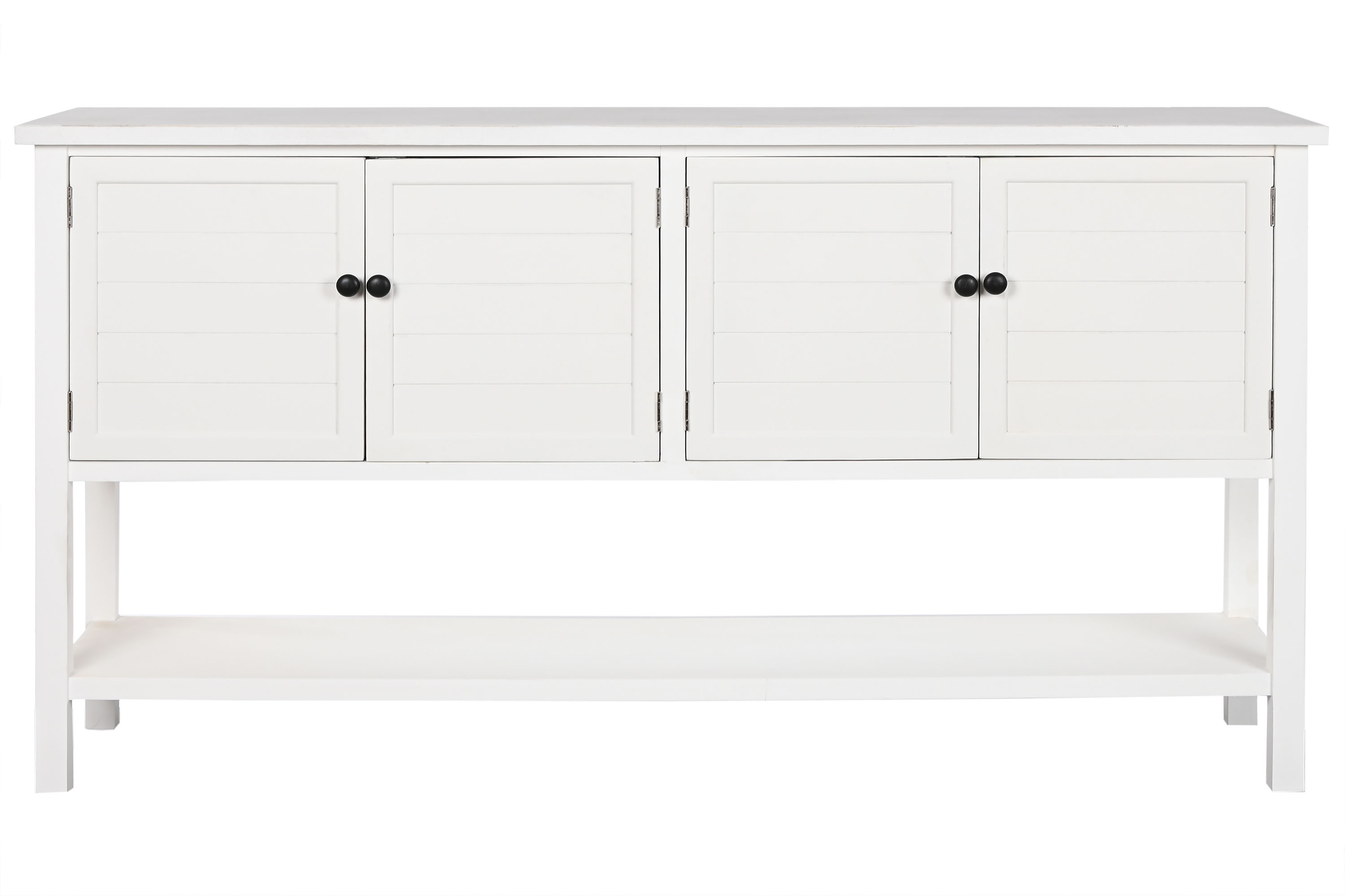 Buffet abeto mdf 160x40x86 blanco
