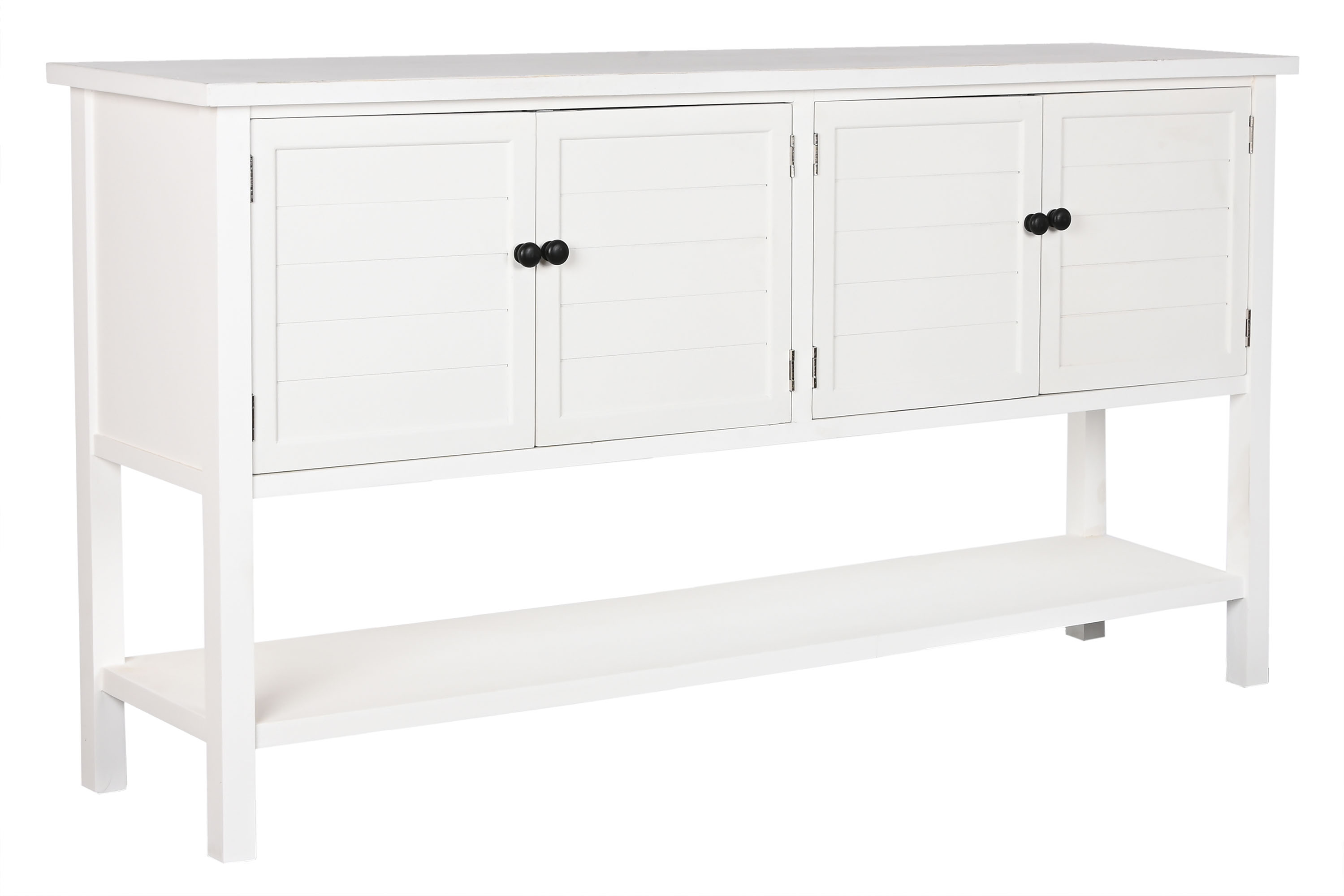 Buffet abeto mdf 160x40x86 blanco