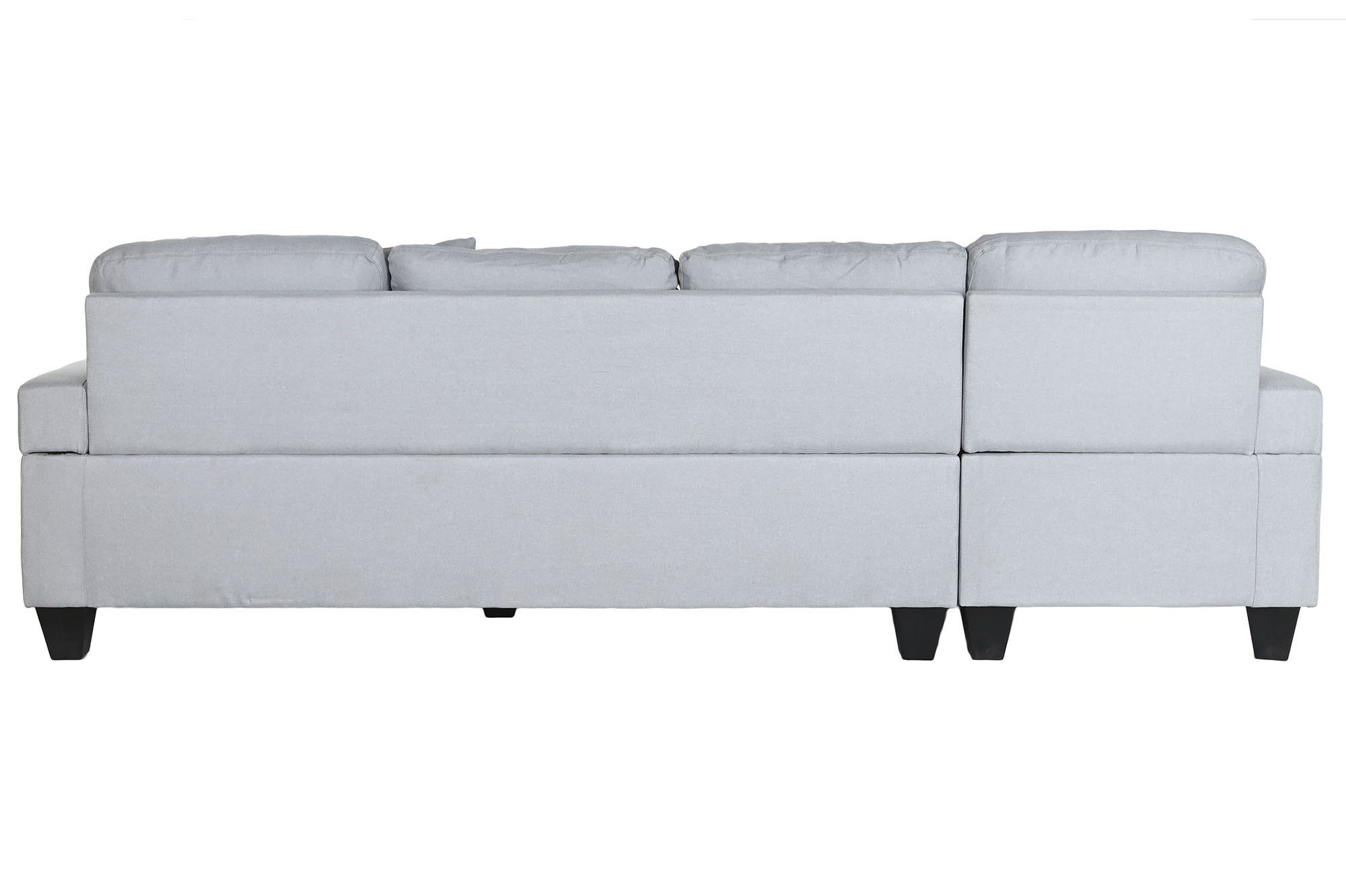 Sofa poliester pp 244x146x81 chaiselongue