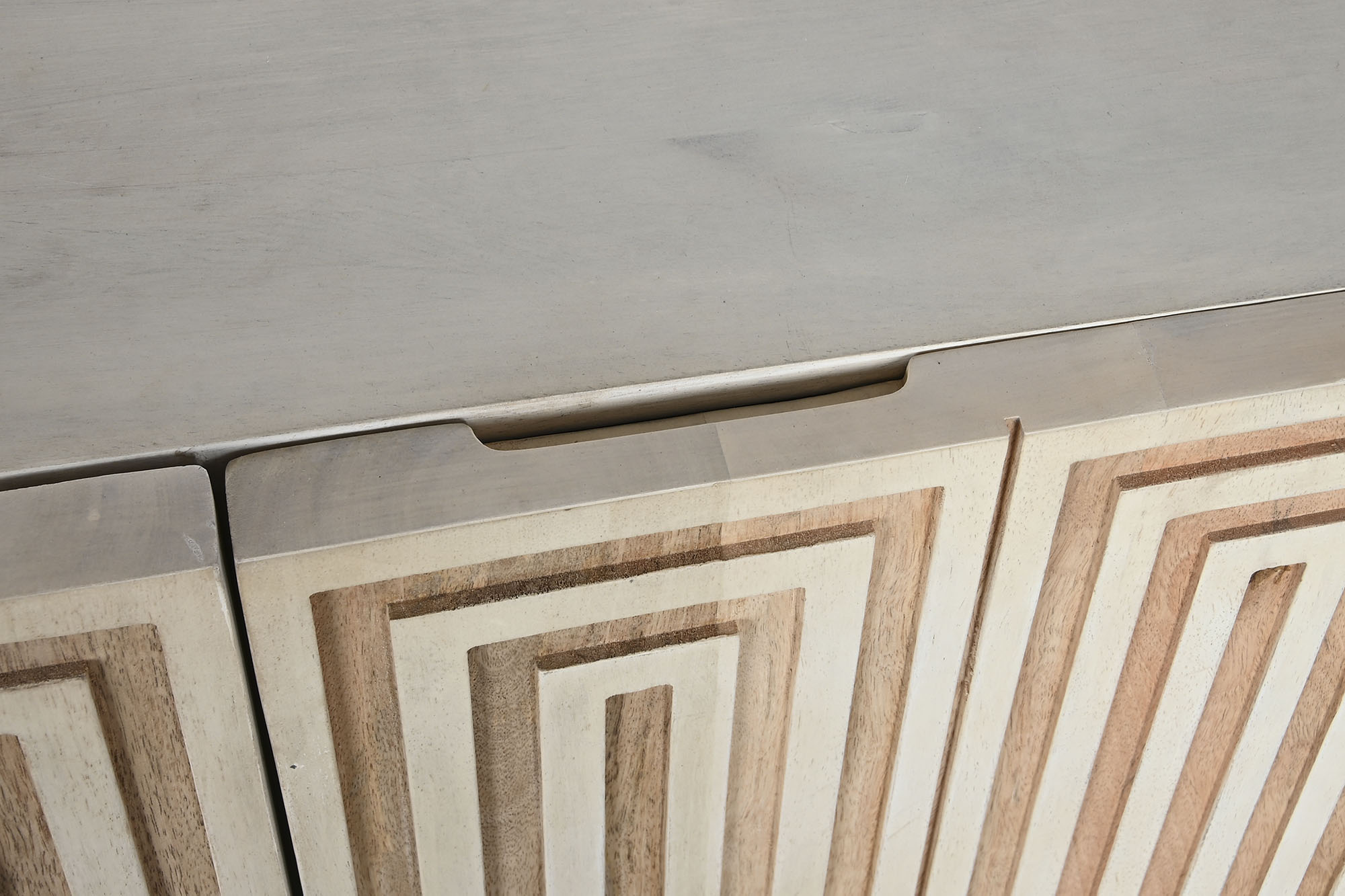 Buffet madera jamun 160x38x75 blanco