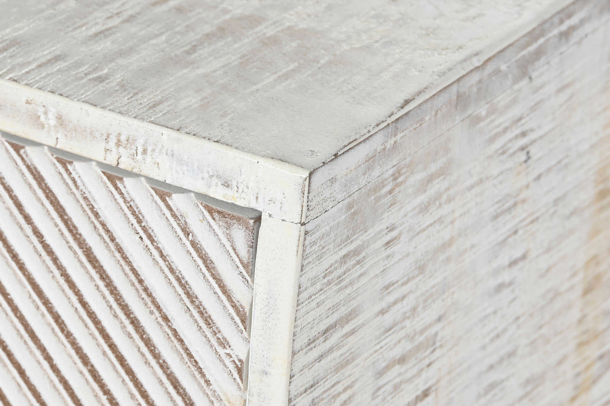 Buffet mango metal 170x40x90 decape blanco