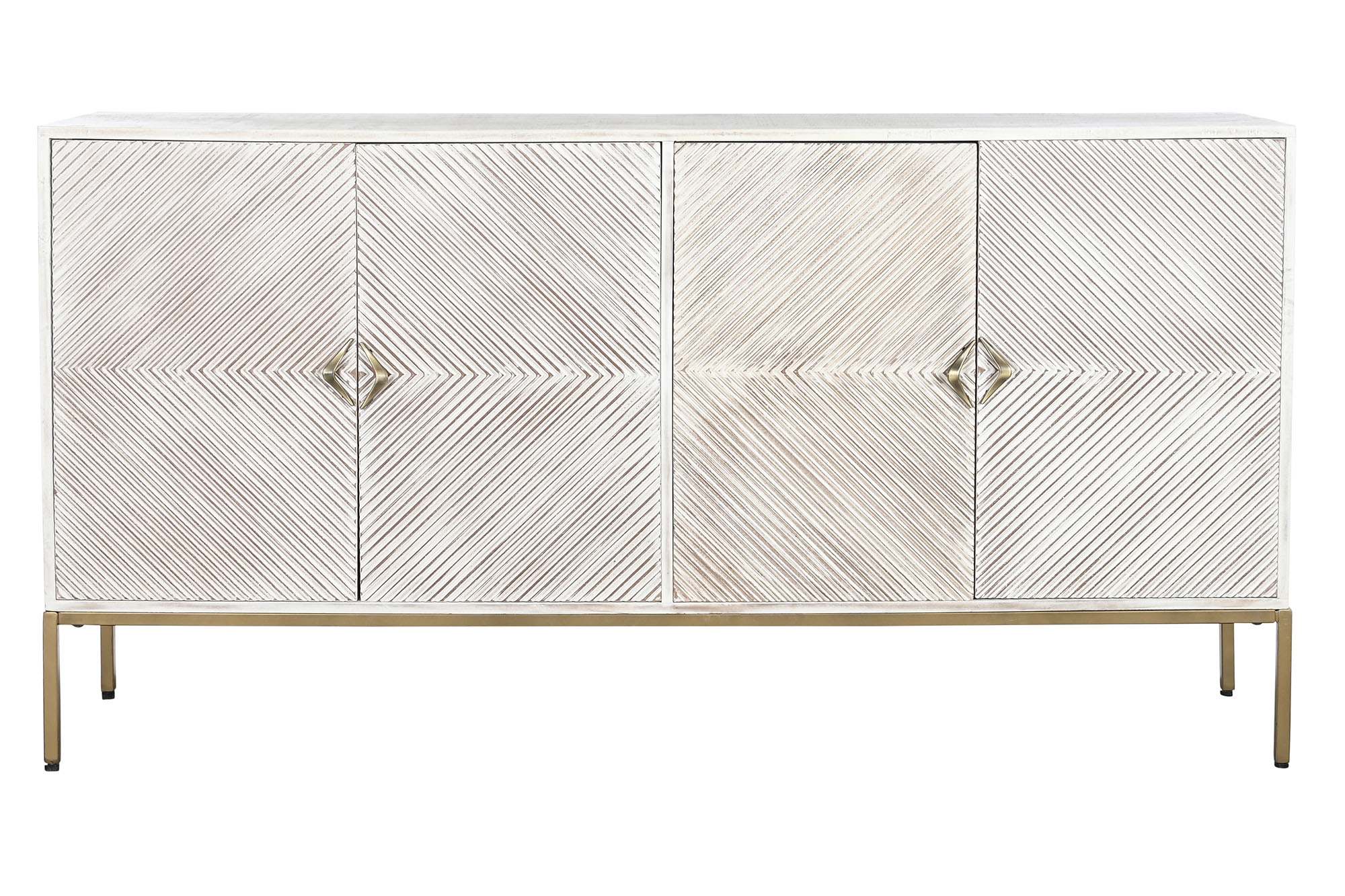 Buffet mango metal 170x40x90 decape blanco
