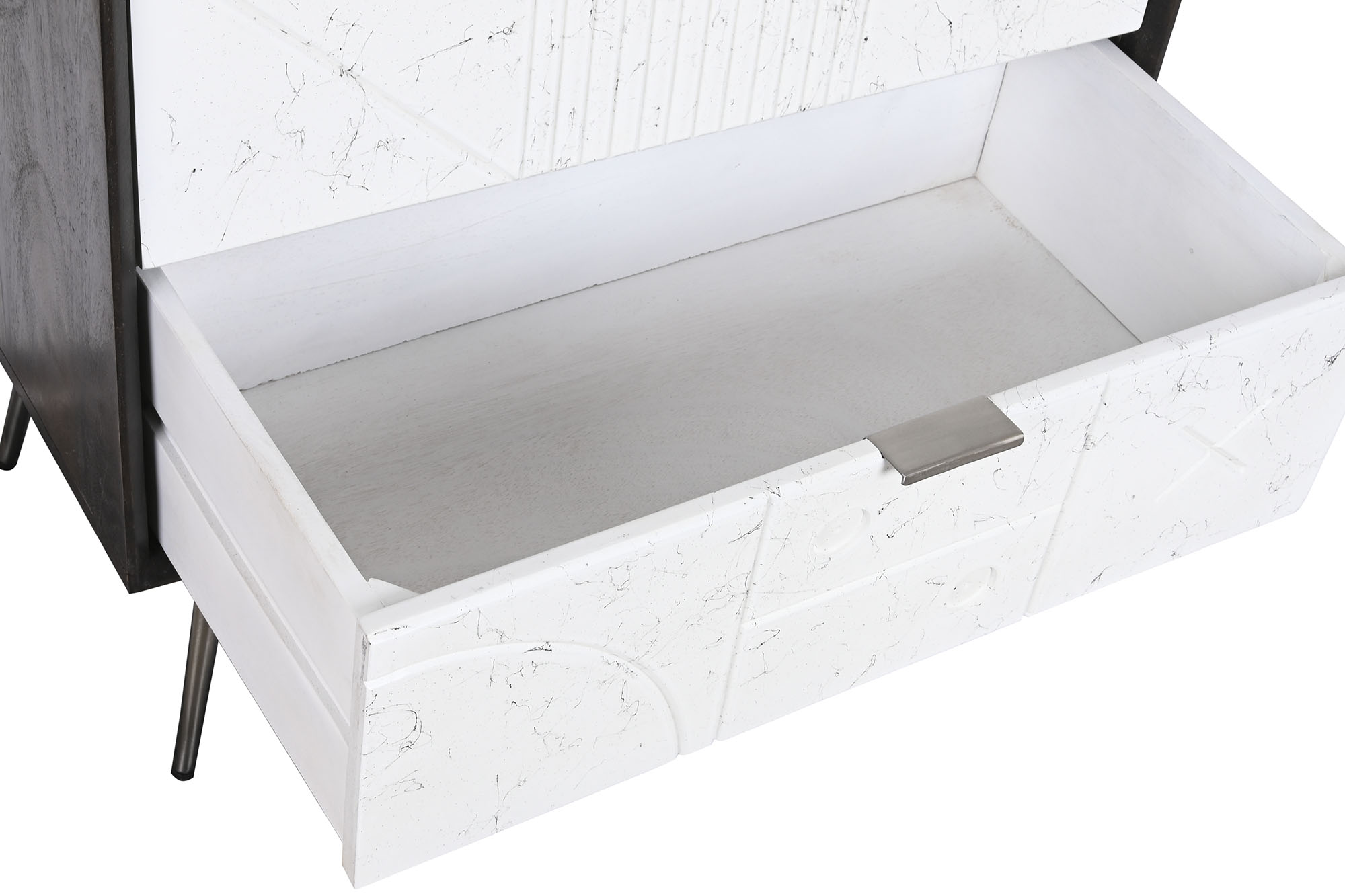 Cajonera mango 70x40x105 marron oscuro