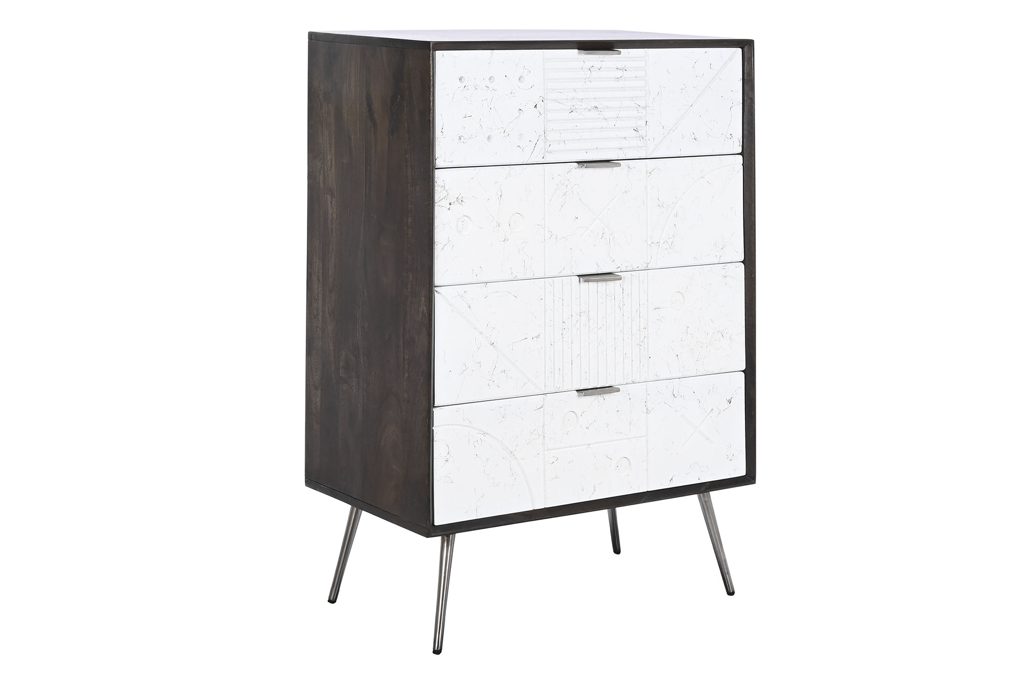 Cajonera mango 70x40x105 marron oscuro