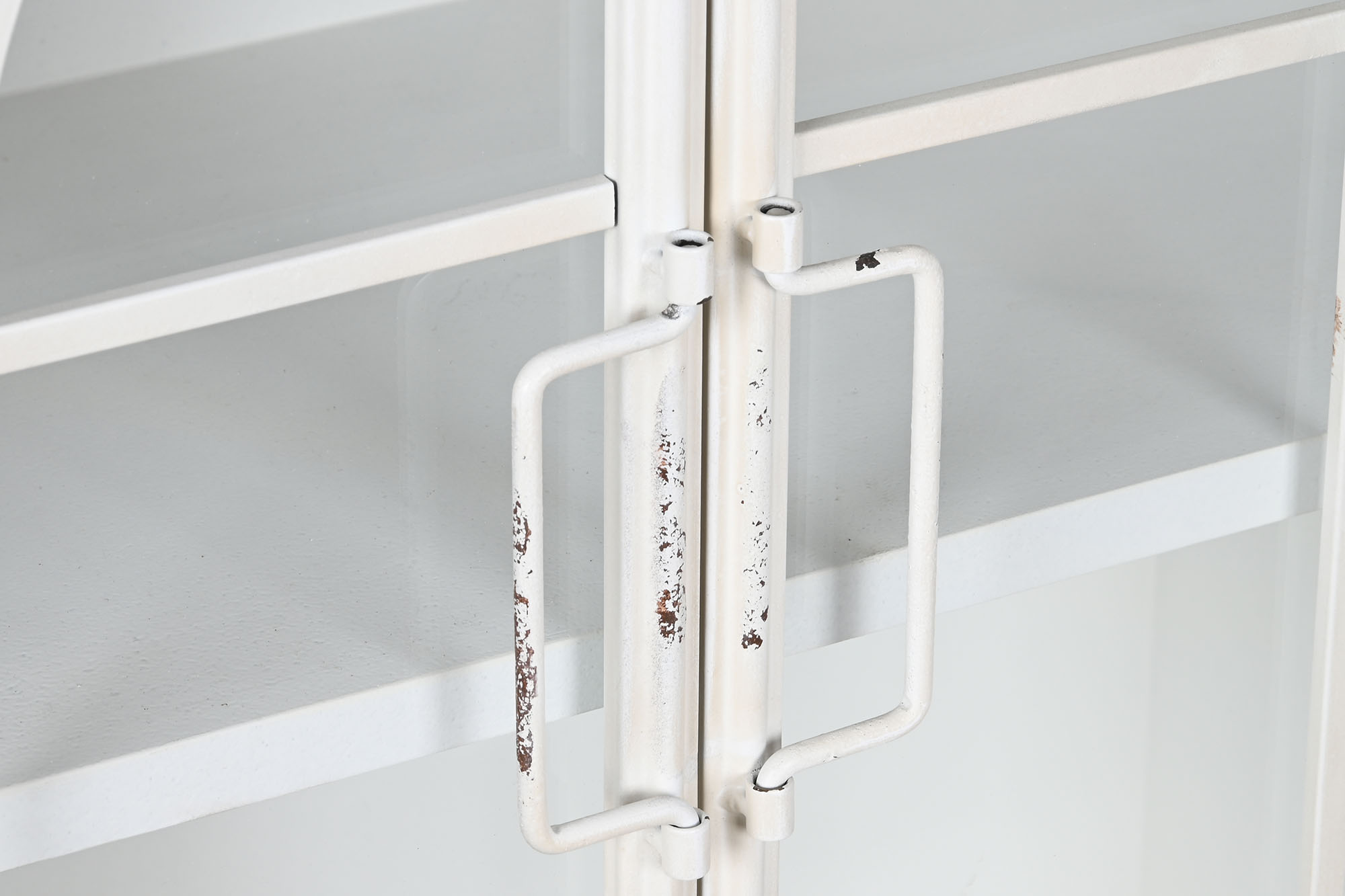 Buffet abeto cristal 150x36x104 blanco