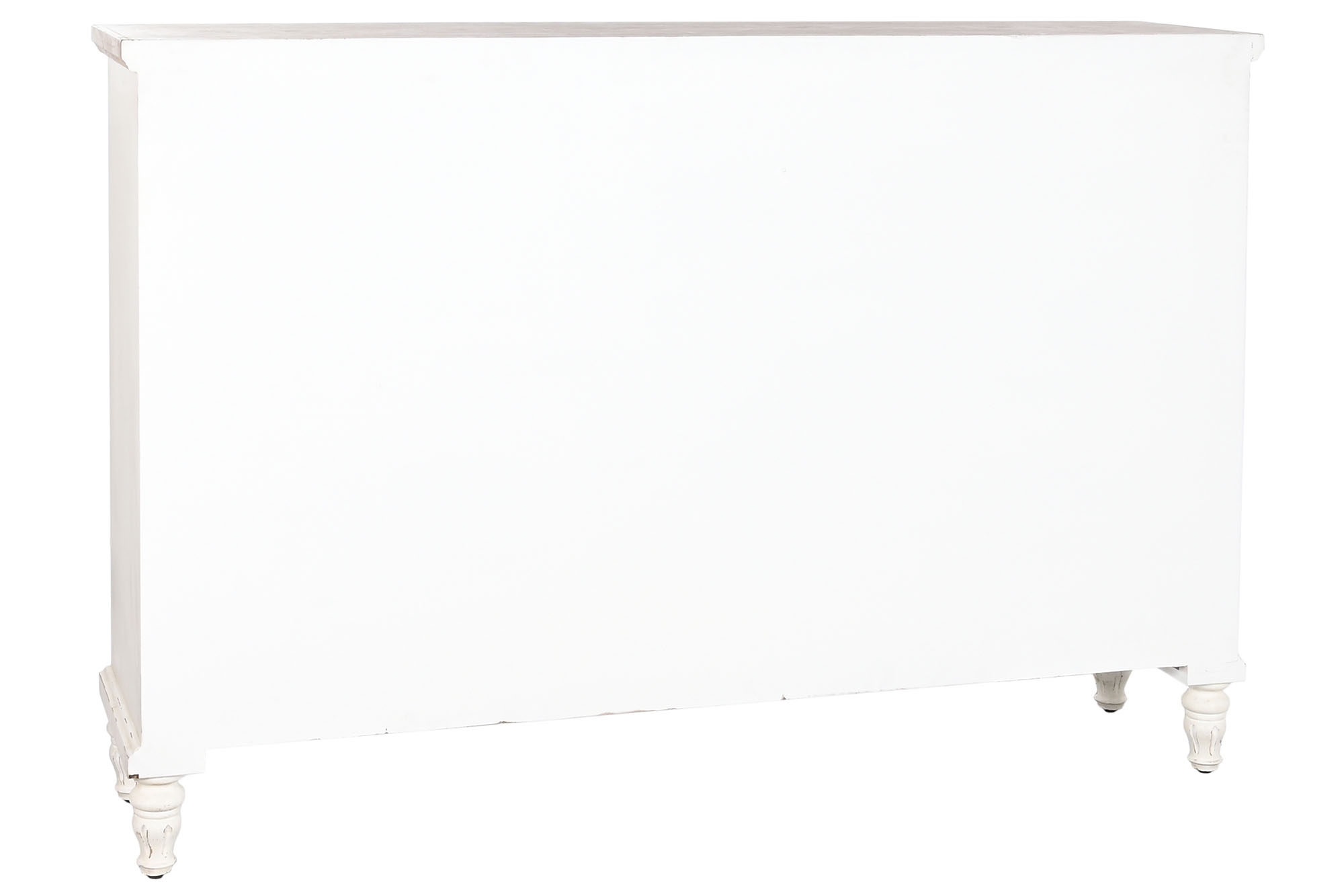 Buffet abeto cristal 150x36x104 blanco