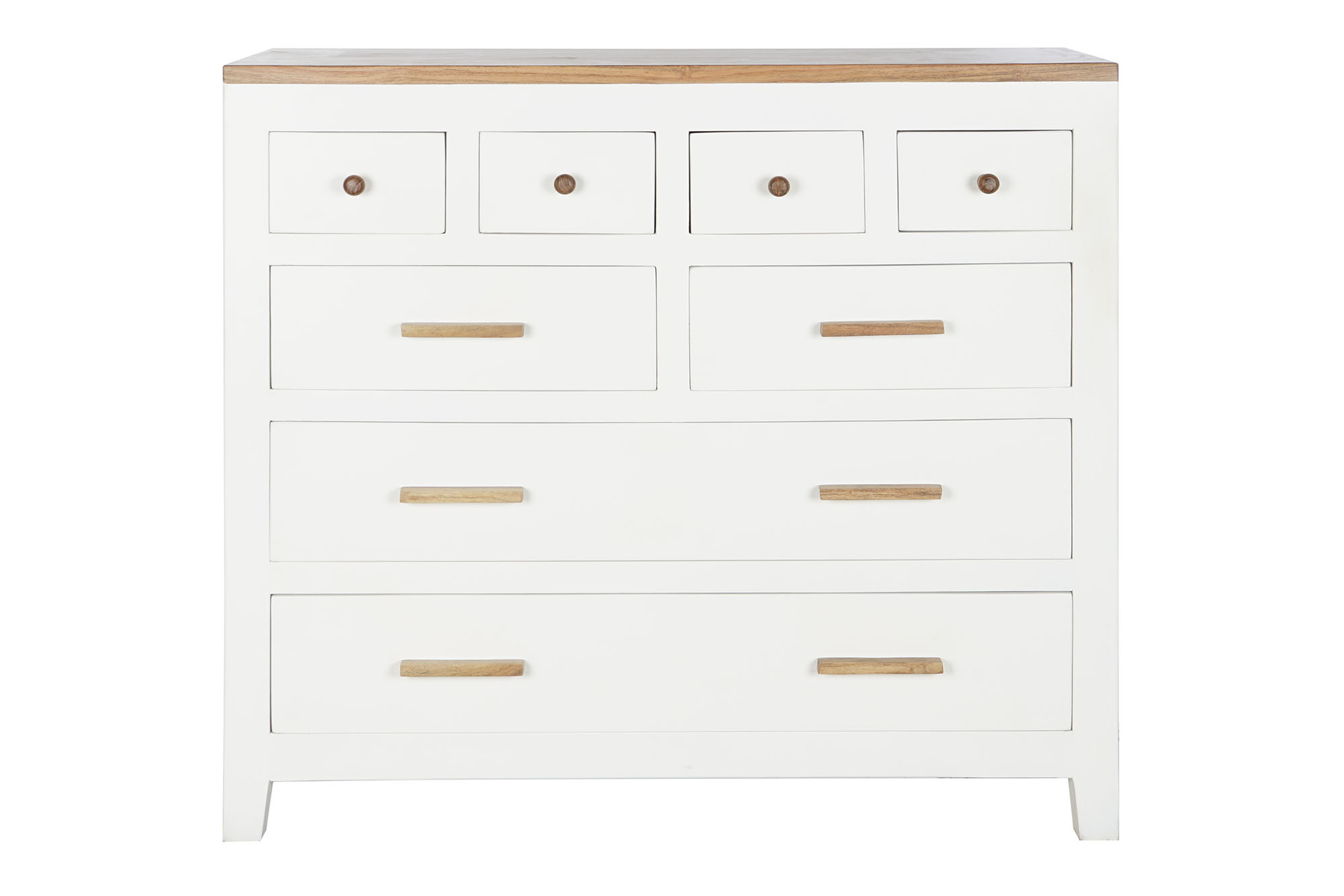 Comoda mango acacia 110x45x100 60,00 blanco