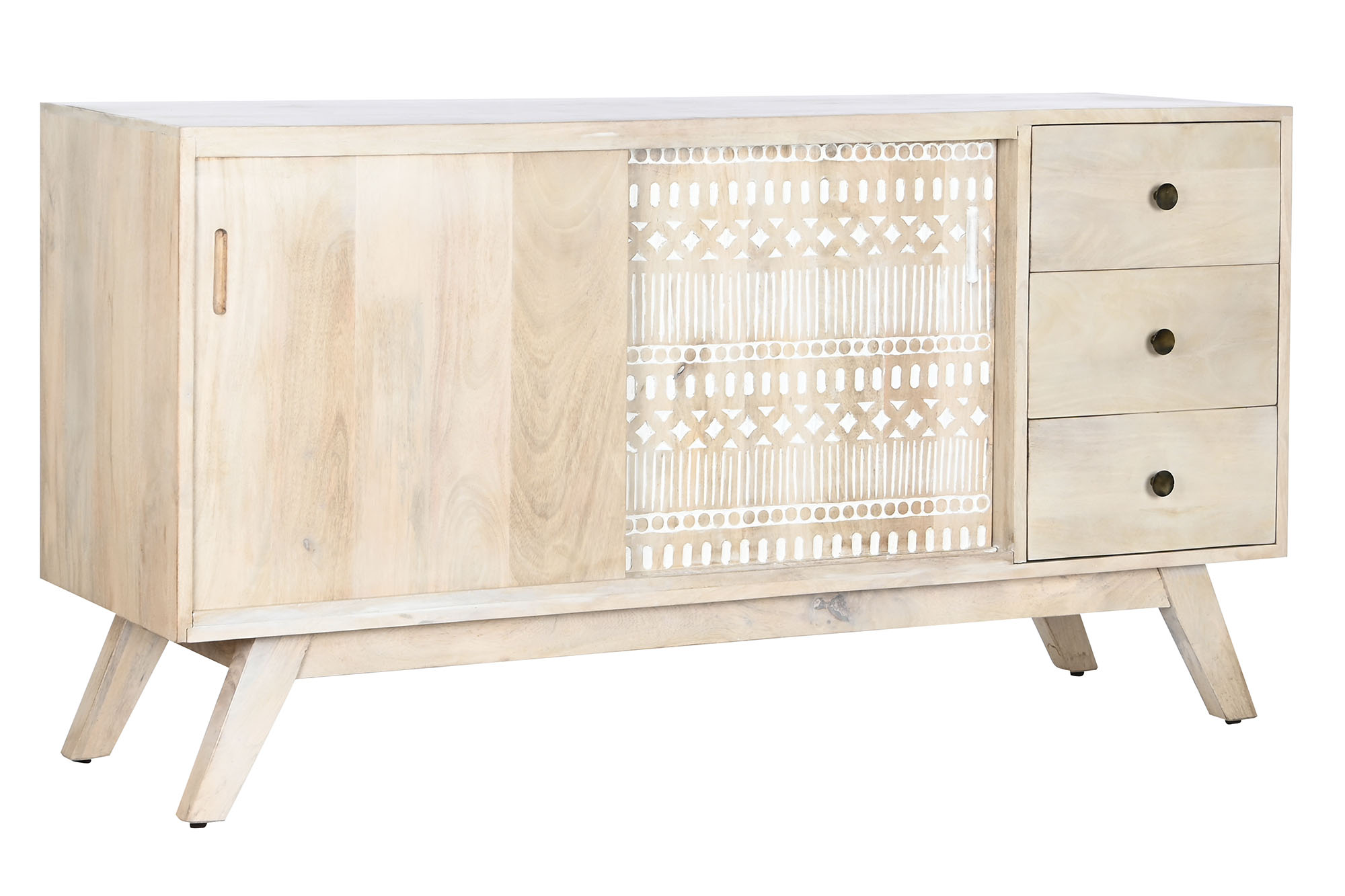 Buffet mango 145x42x75 cenefa blanco