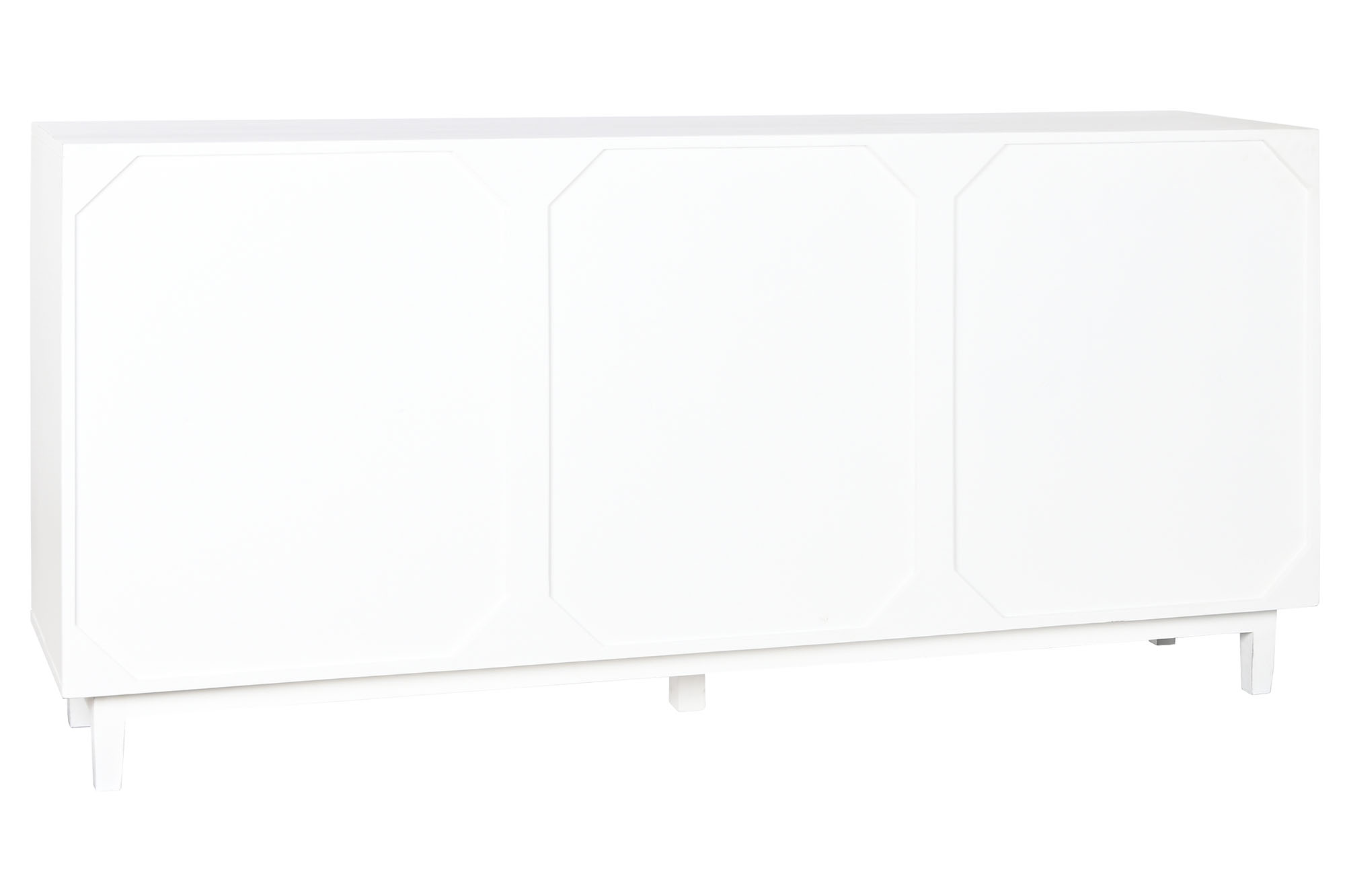 Buffet mango espejo 175x40,5x83,5 blanco
