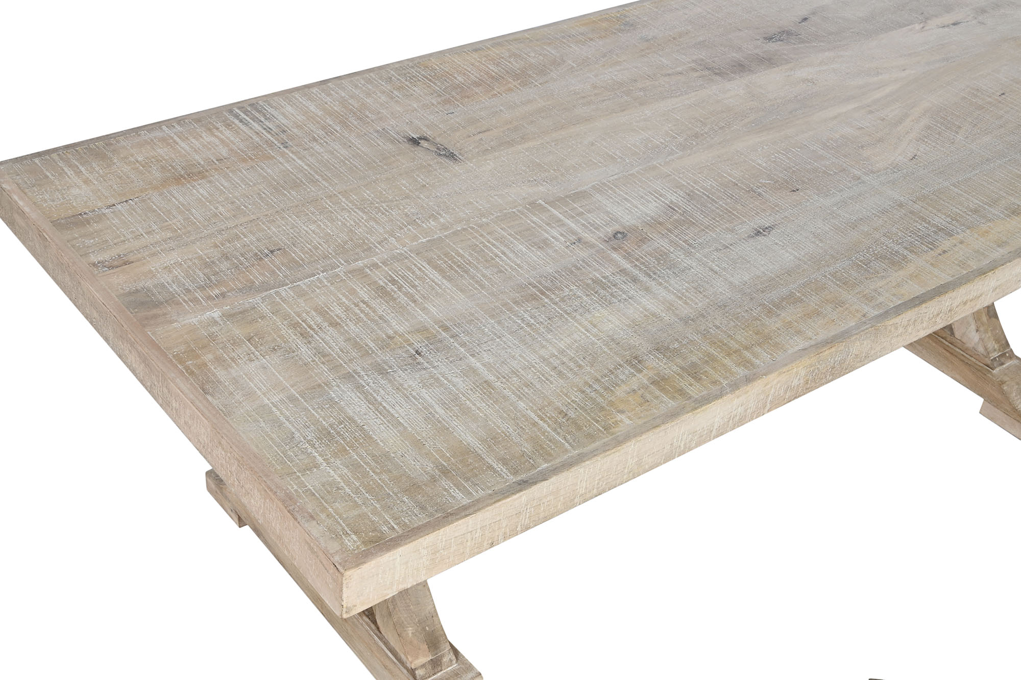 Mesa centro madera maciza mango 150x70x50 decape