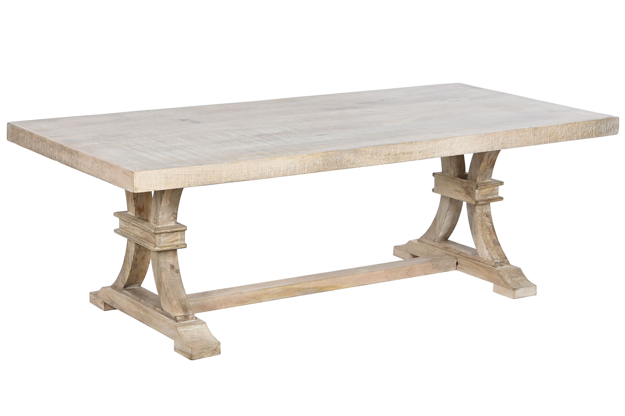 Mesa centro madera maciza mango 150x70x50 decape