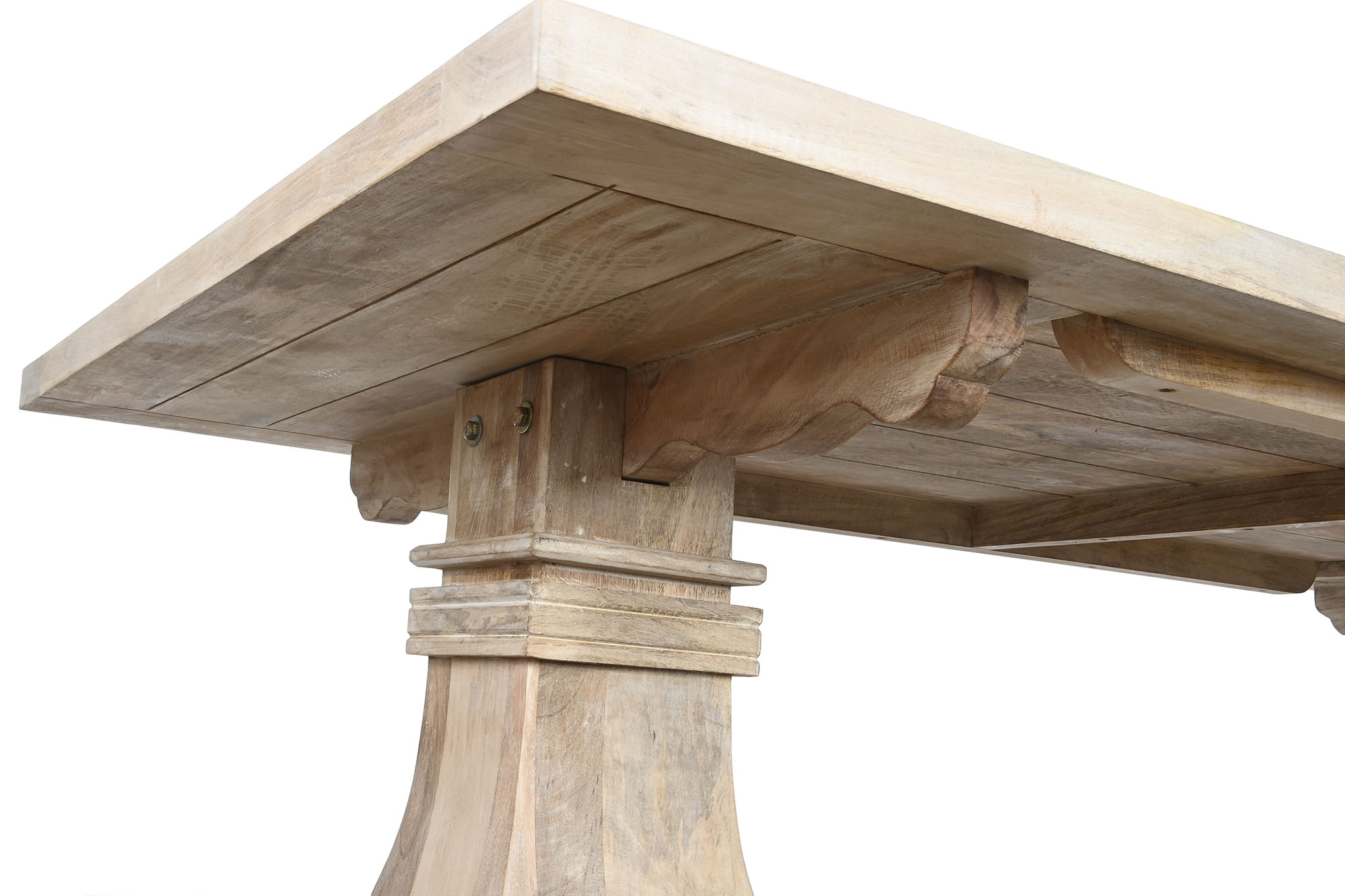 Mesa comedor madera maciza mango 215x100x76 decape