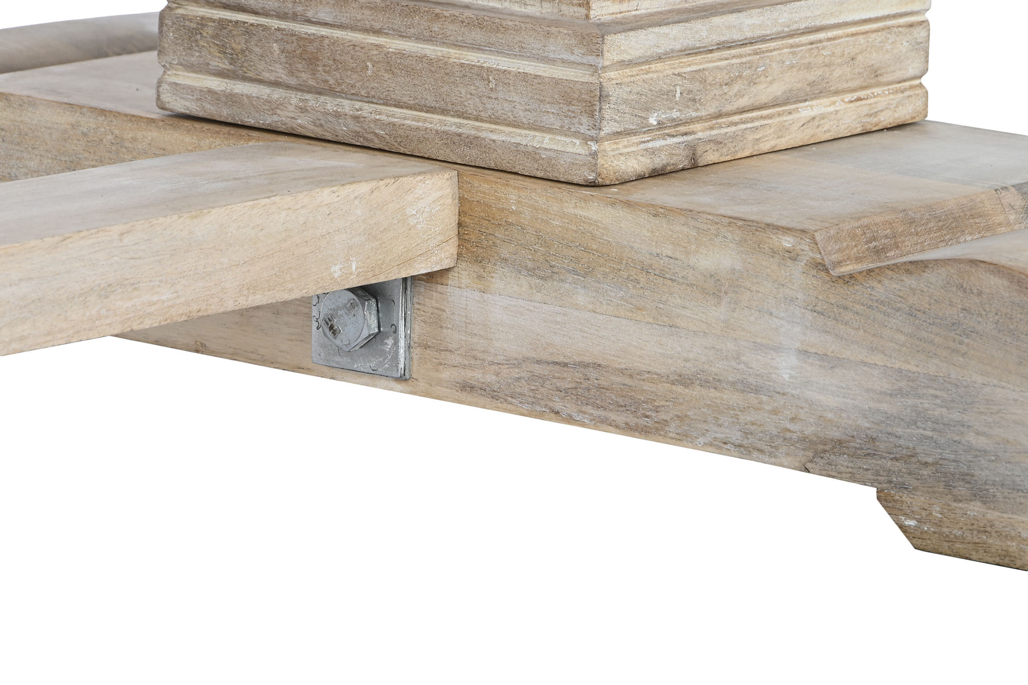 Mesa comedor madera maciza mango 215x100x76 decape