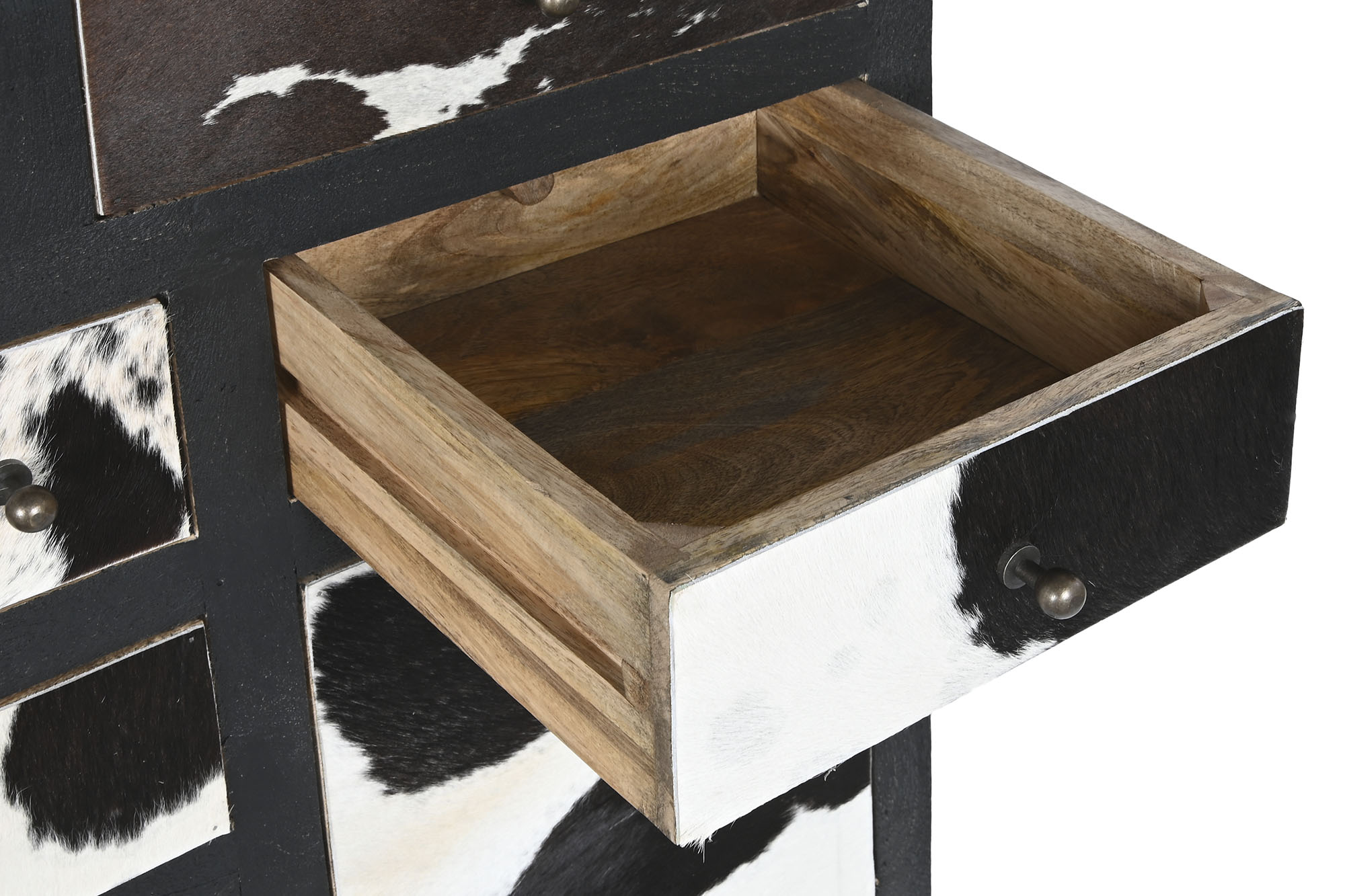 Cajonera mango piel 115x36x102 vaca