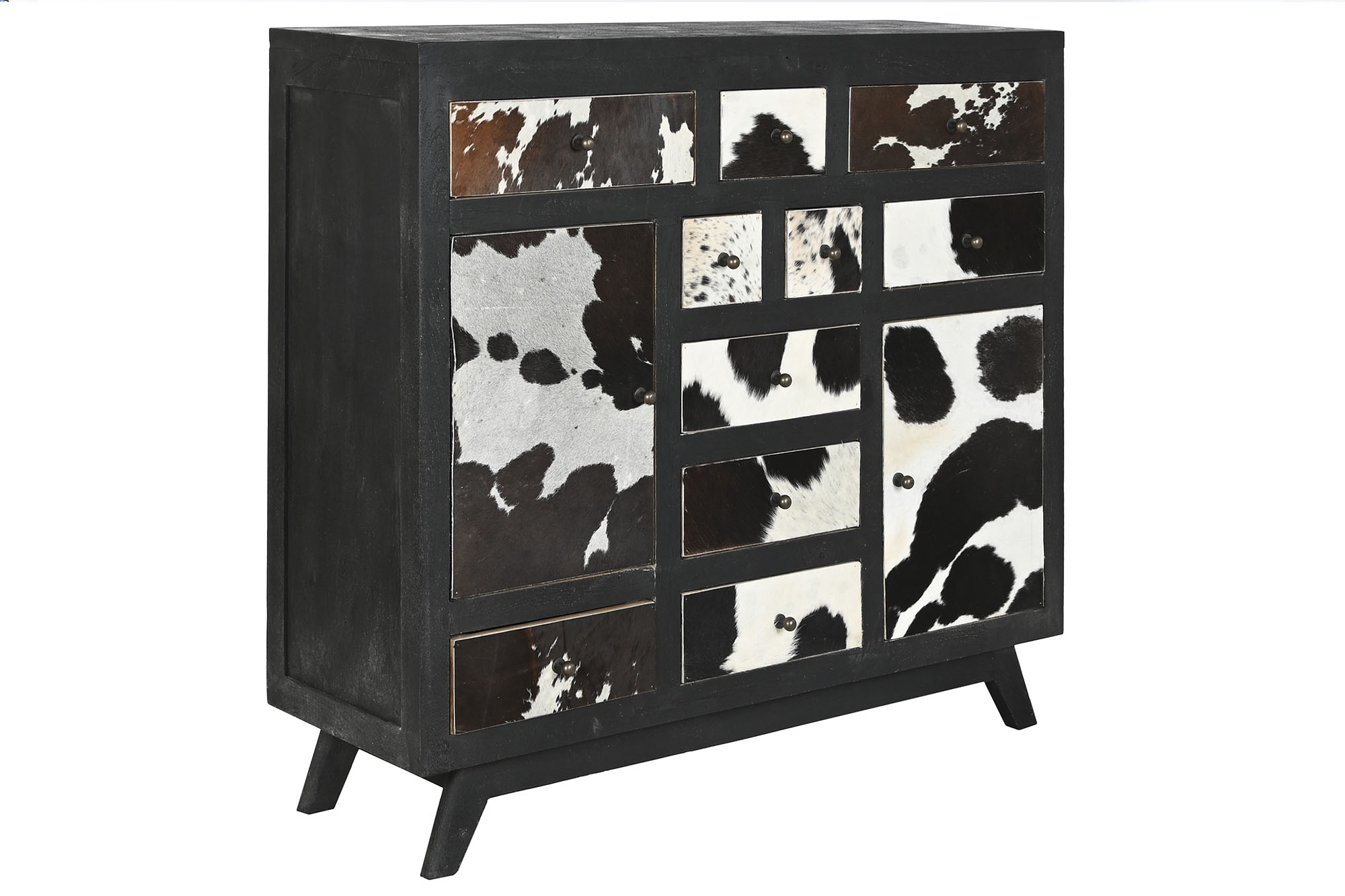 Cajonera mango piel 115x36x102 vaca