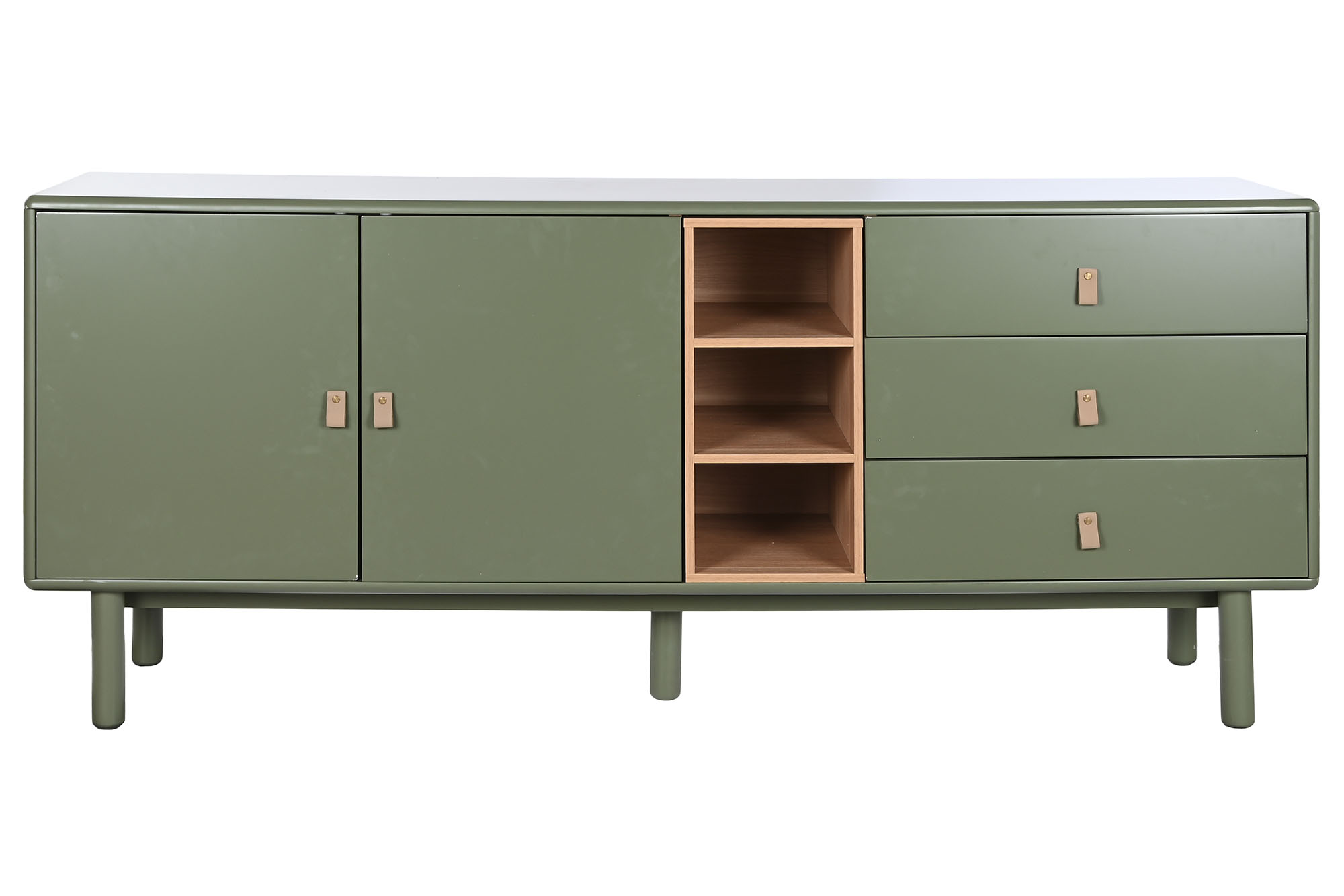 Buffet mdf pu 180x40x75 verde