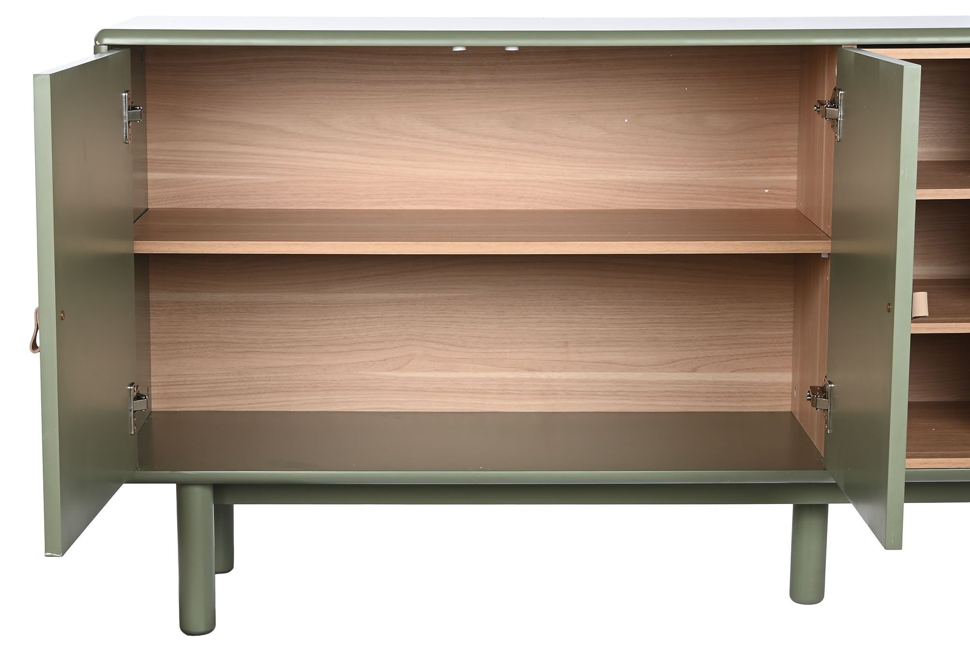 Buffet mdf pu 180x40x75 verde