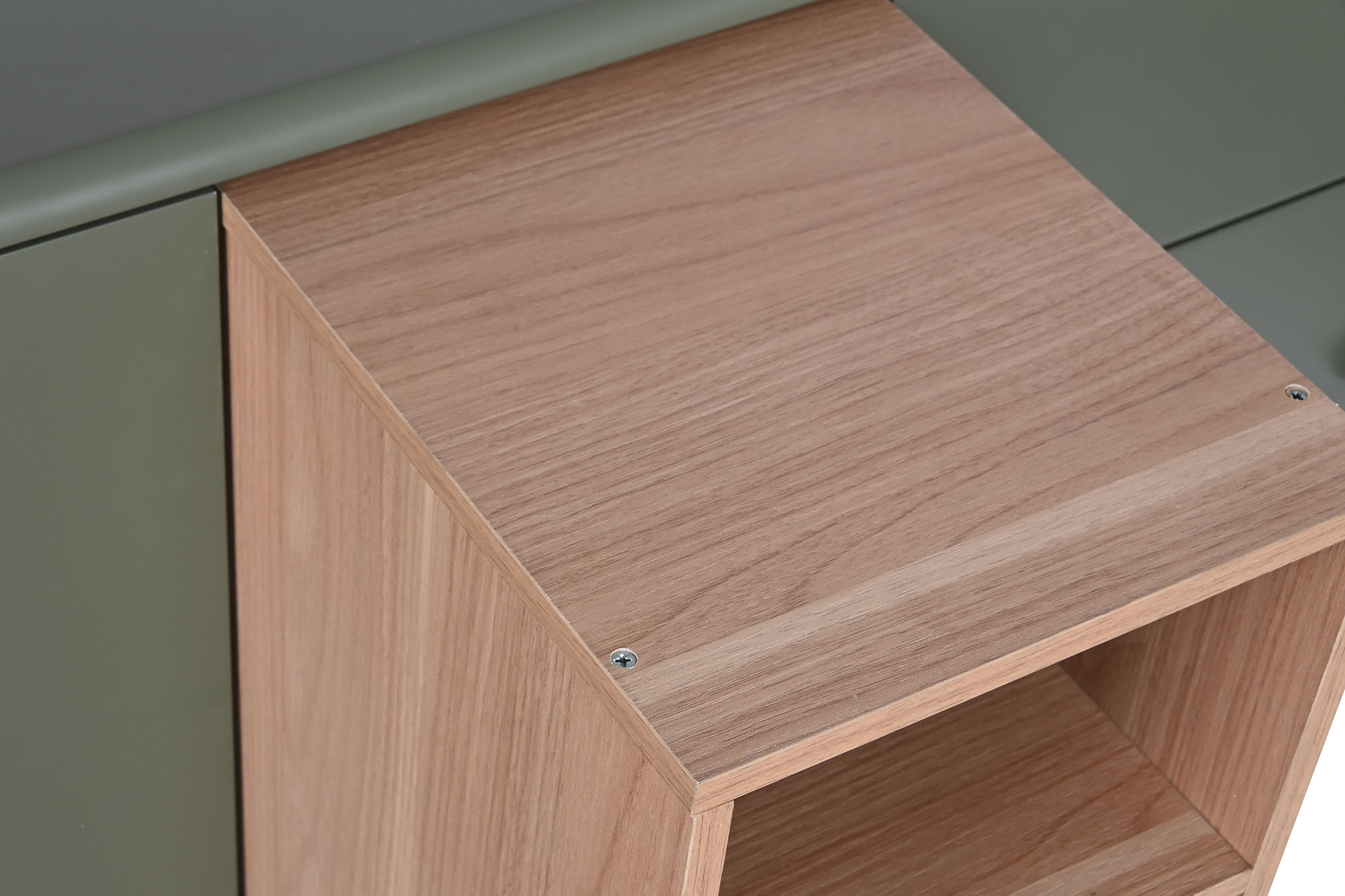 Buffet mdf pu 180x40x75 verde