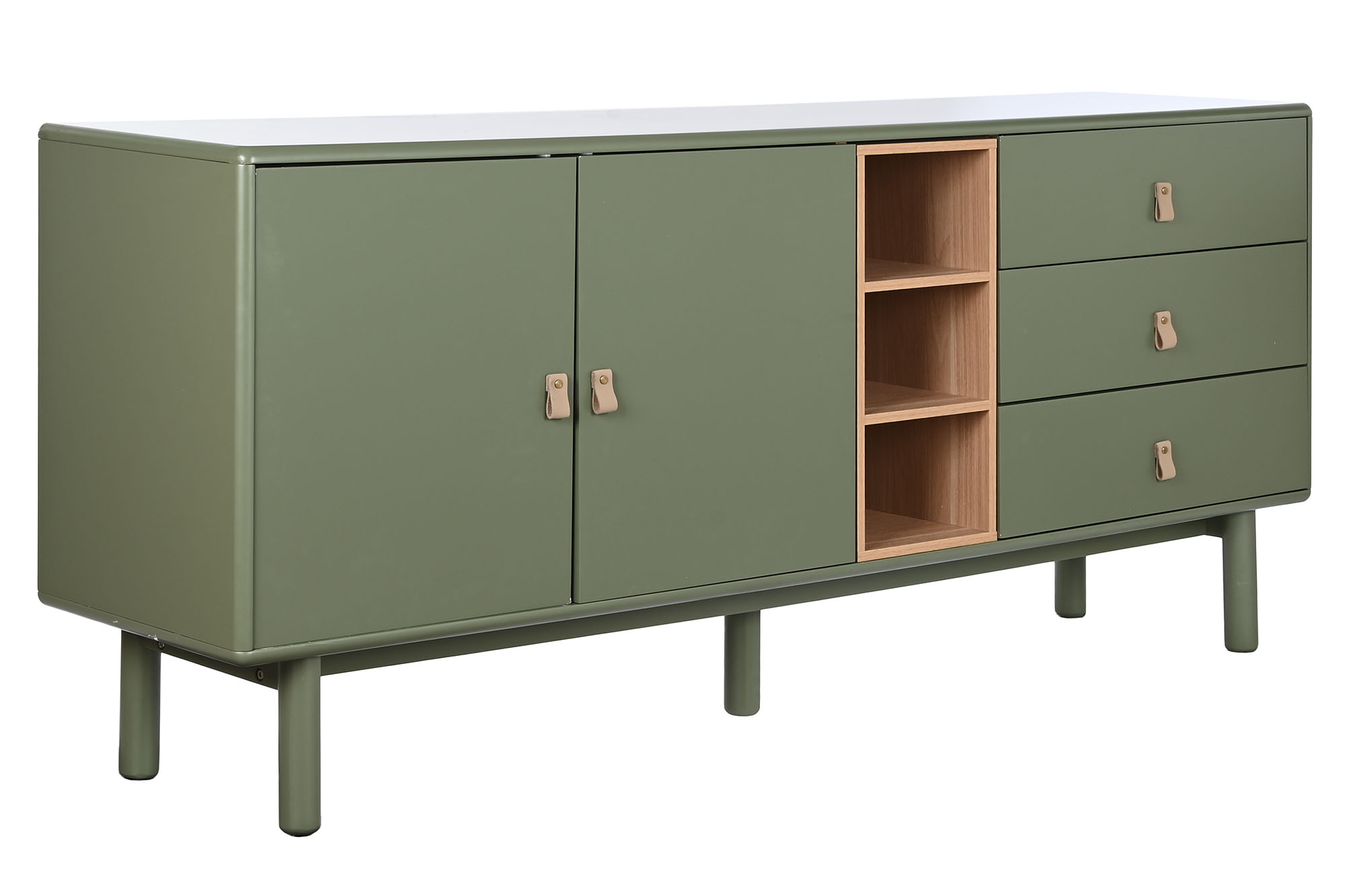 Buffet mdf pu 180x40x75 verde