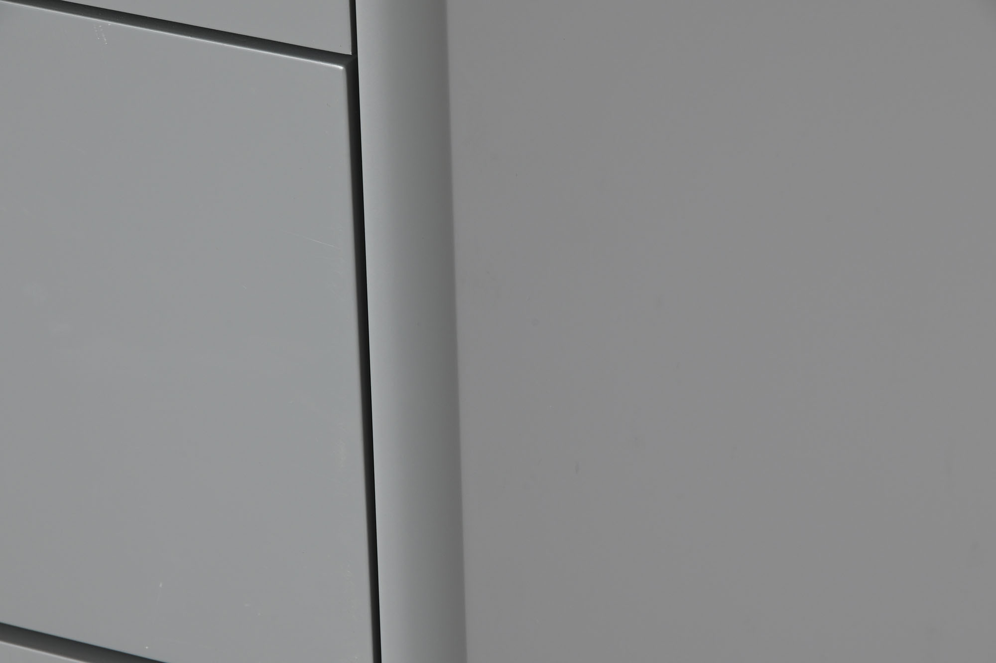 Comoda mdf pu 120x40x75 gris