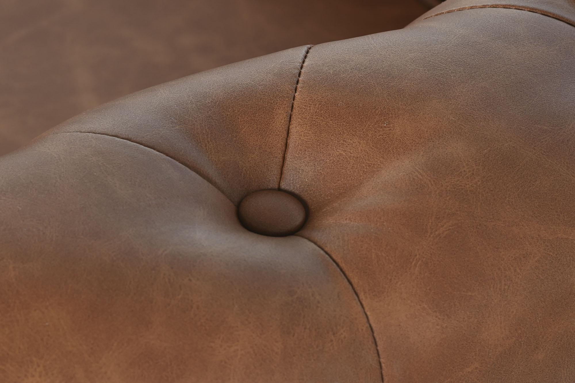 Sofa poliester madera 151x79x70 2 plazas marron