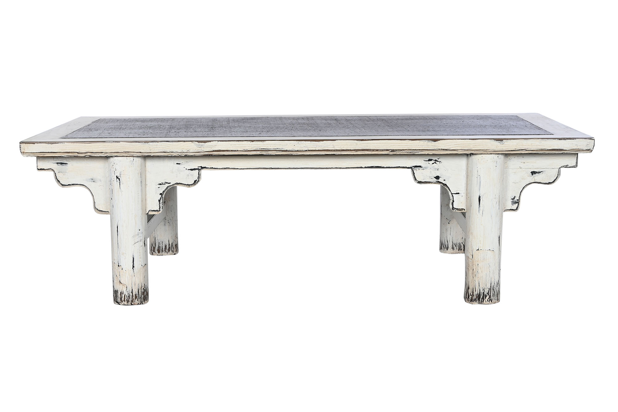Mesa centro olmo macizo ratan 167x90x50 decape