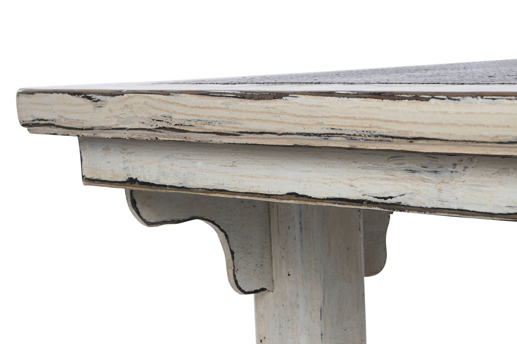 Mesa centro olmo macizo ratan 167x90x50 decape