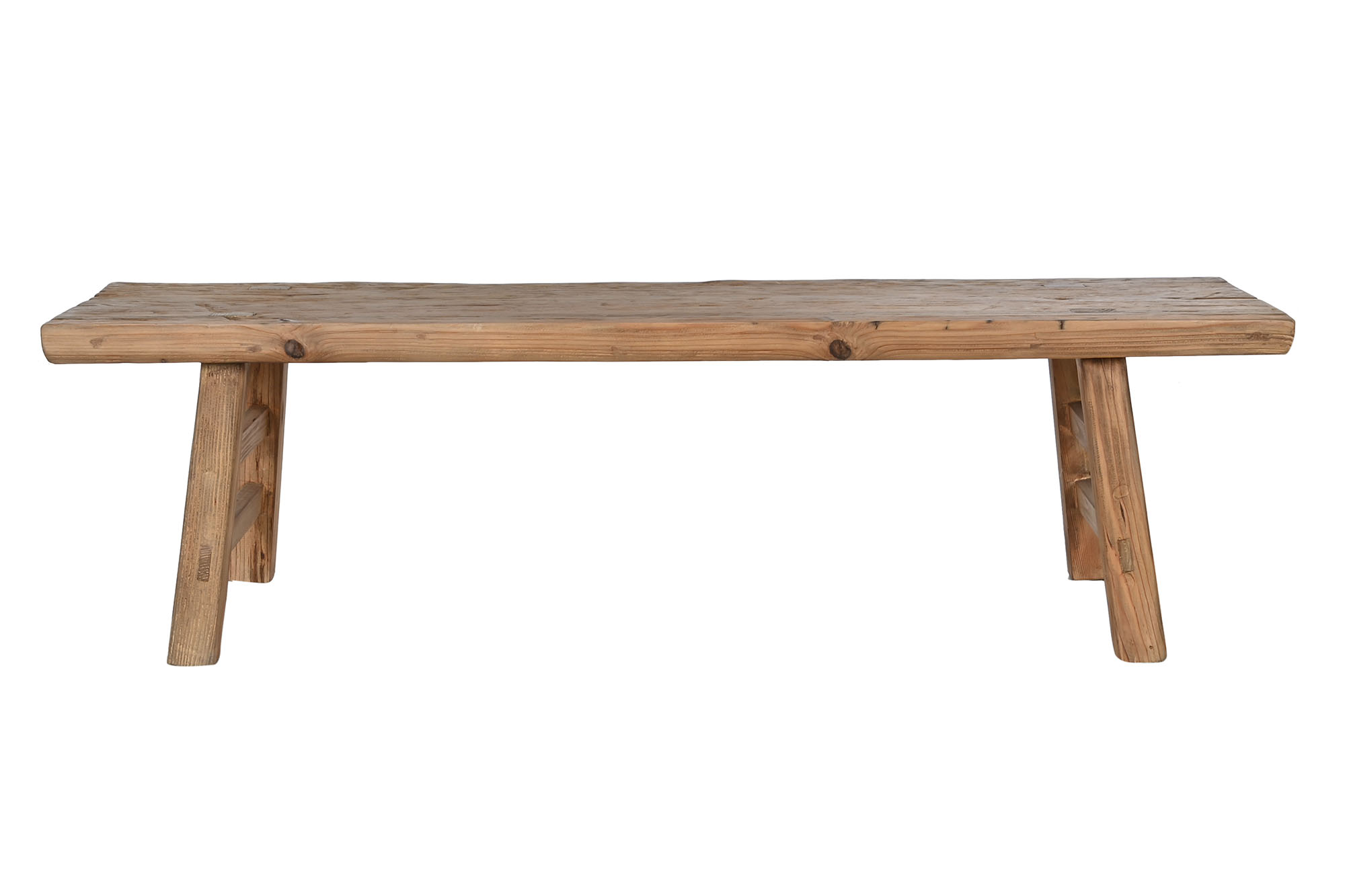Mesa centro olmo macizo 167x41x42,5 3,90 acabado