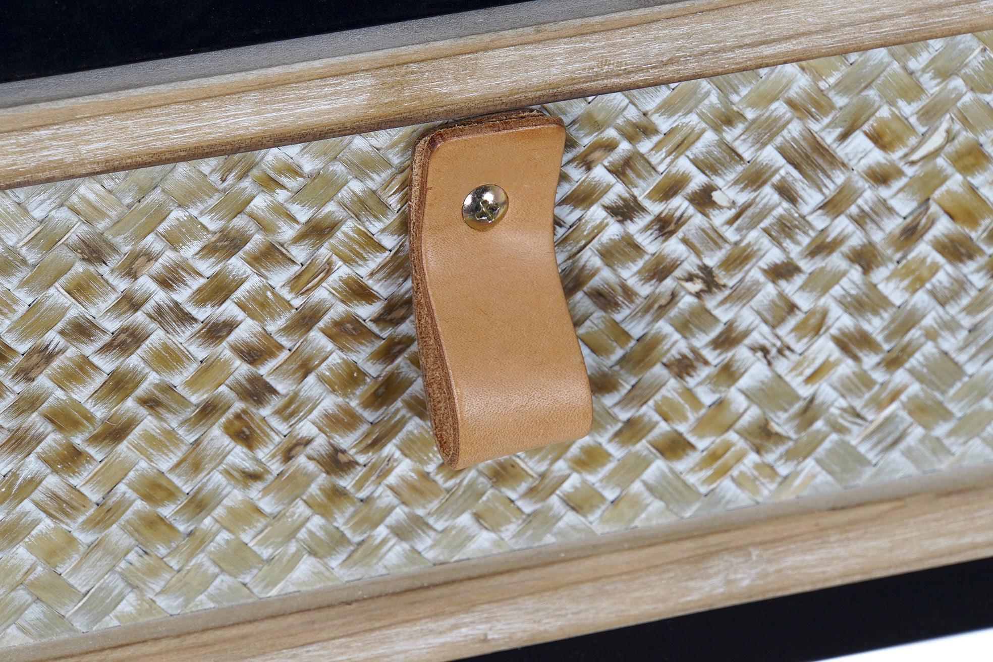 Consola metal madera 120x38x80 negro