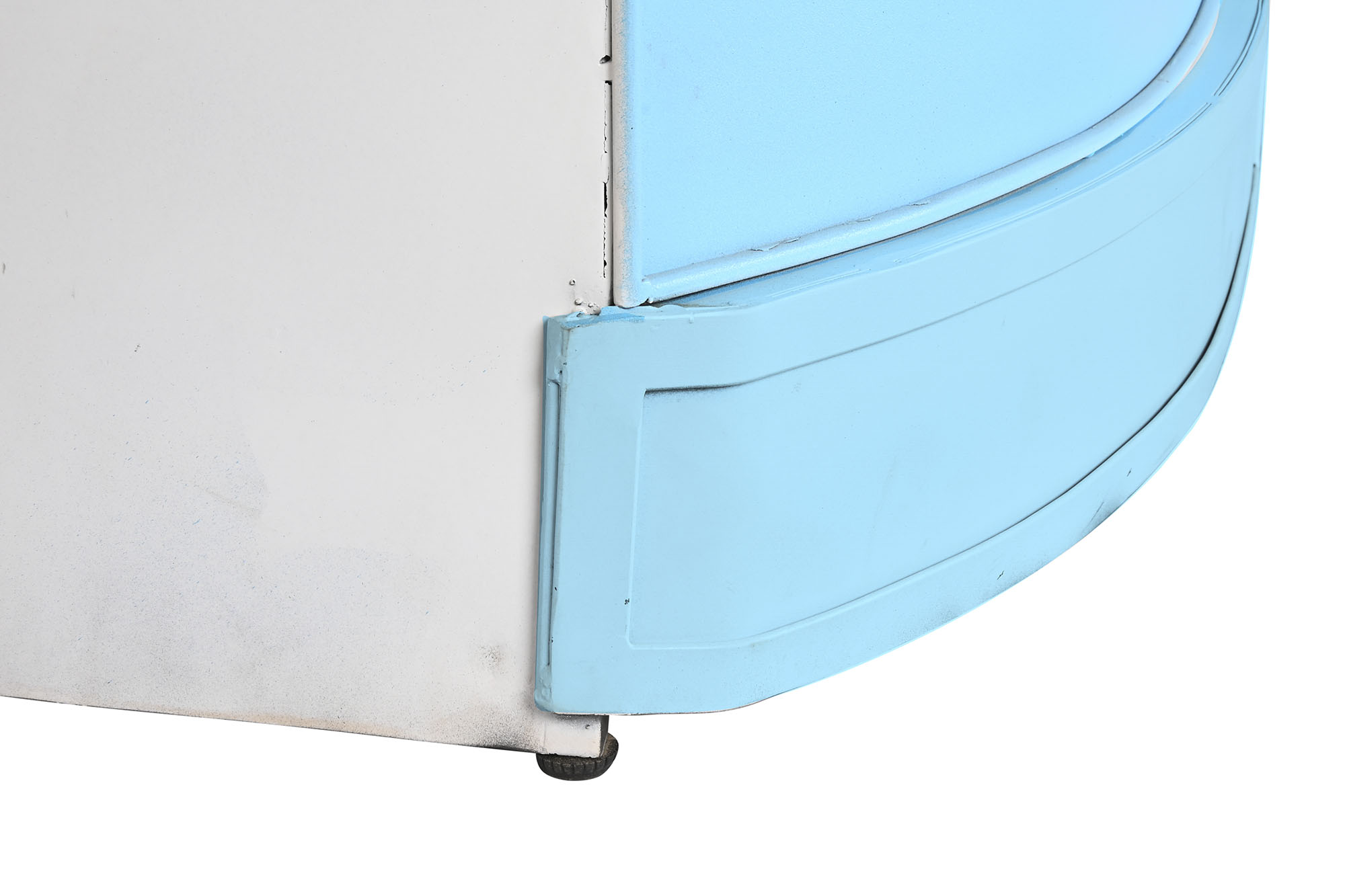 Mueble bar hierro mango 157x52x90 focos turquesa