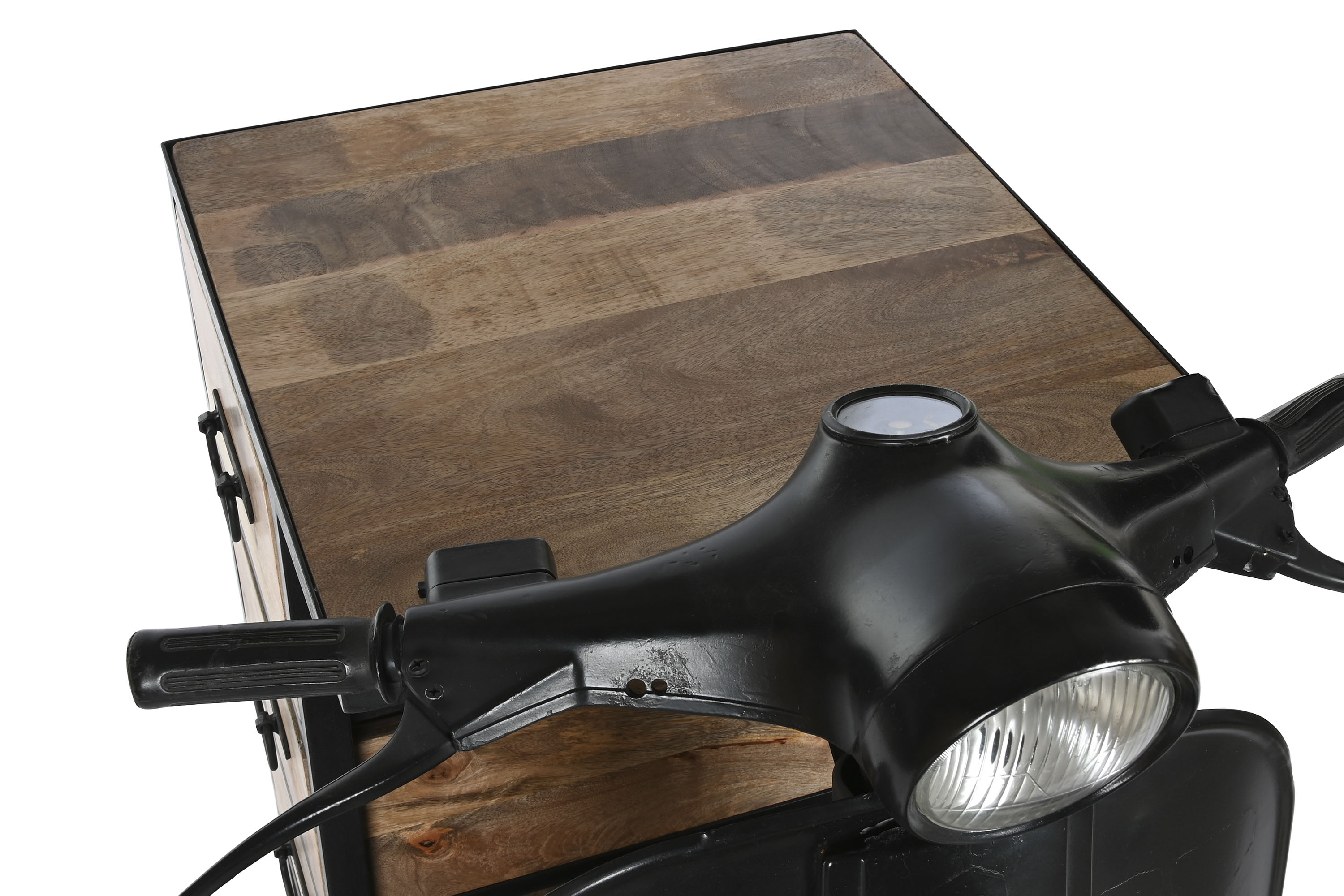 Cajonera hierro mango 100x68x105 moto desgastado