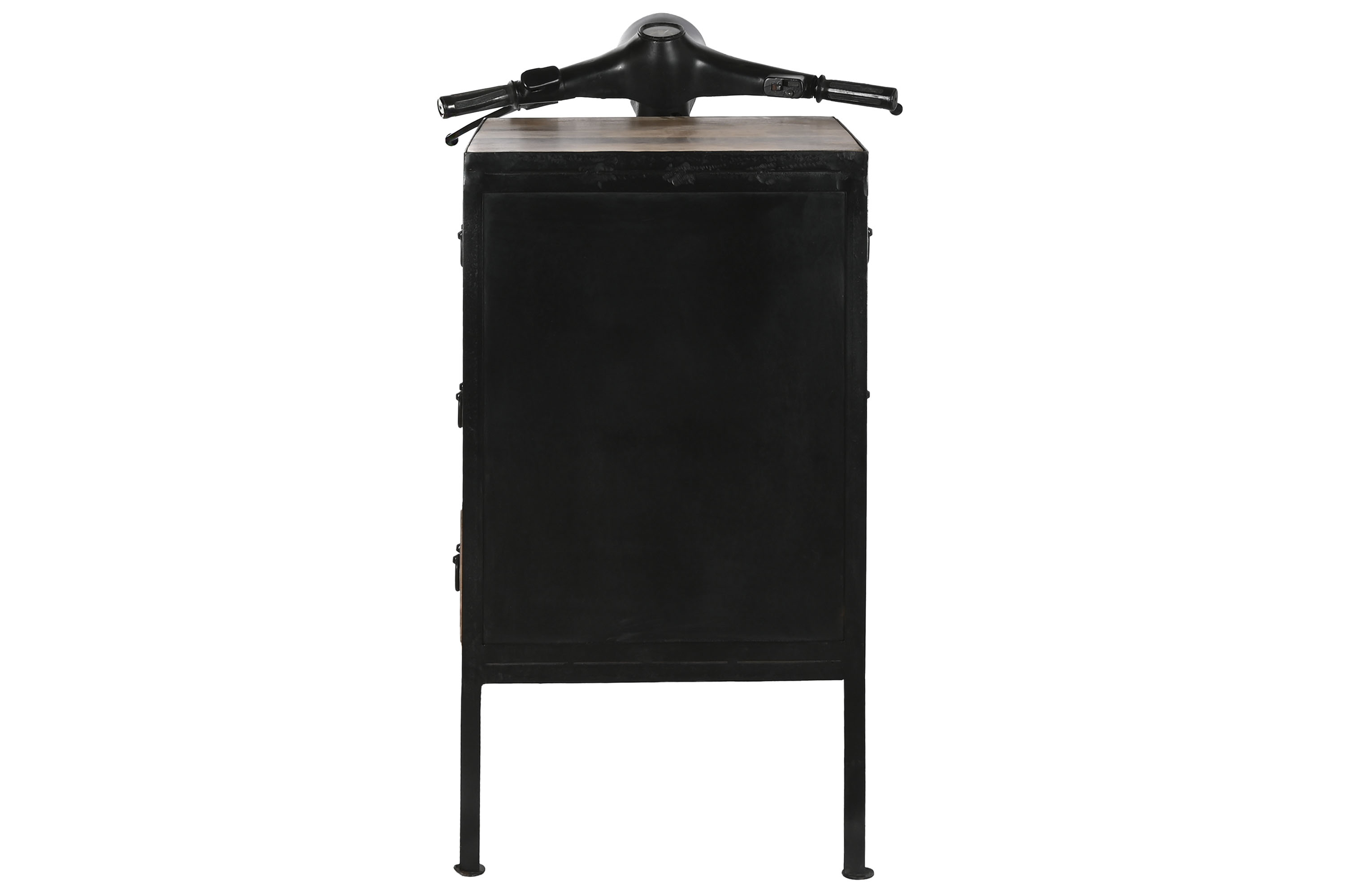 Cajonera hierro mango 100x68x105 moto desgastado