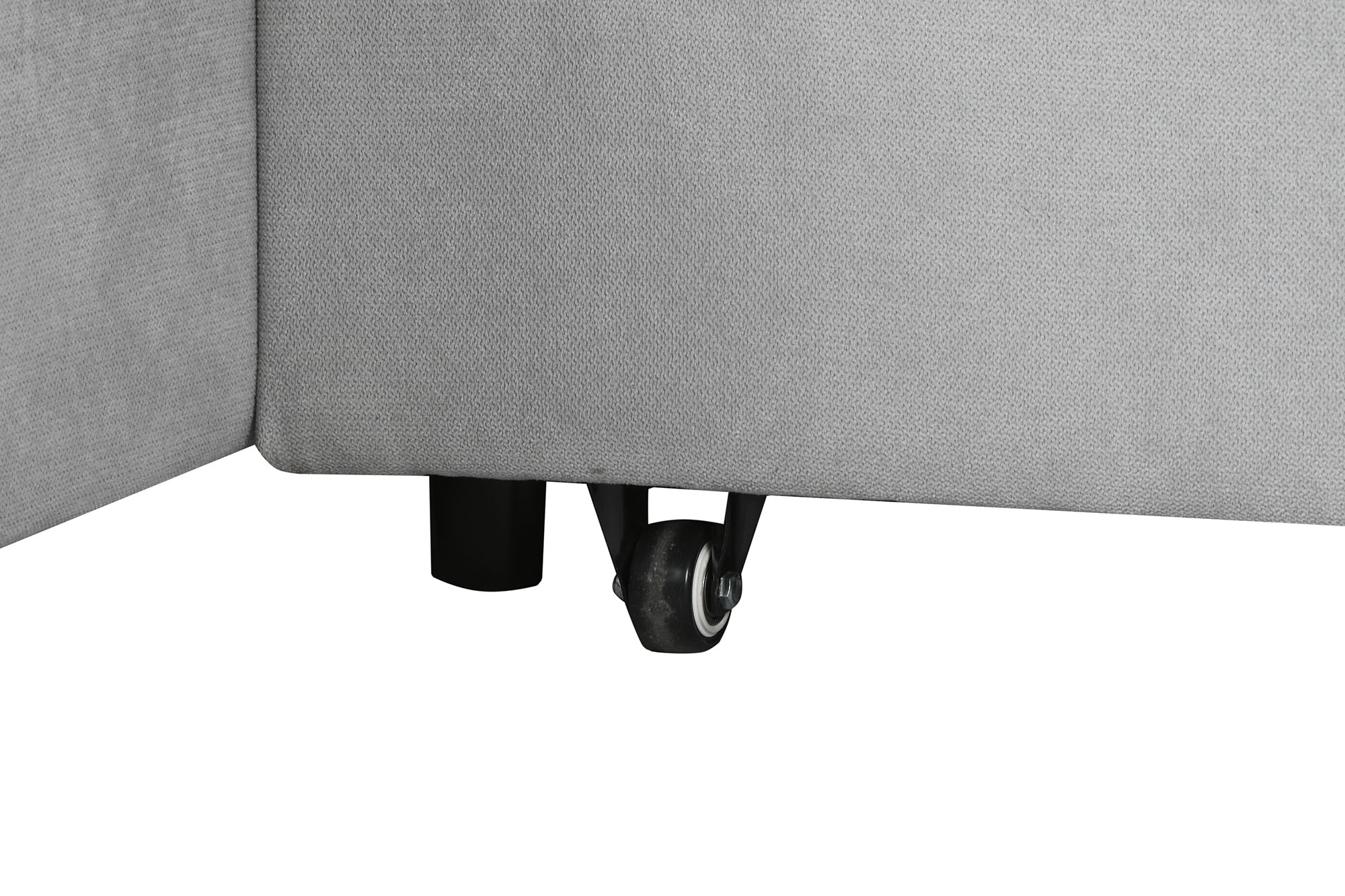 Sofa cama poliester 298x154x92 gris