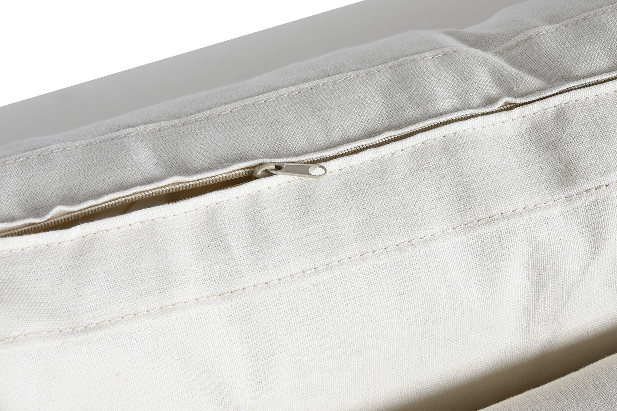 Sofa ratan poliester 208x86x88 marron