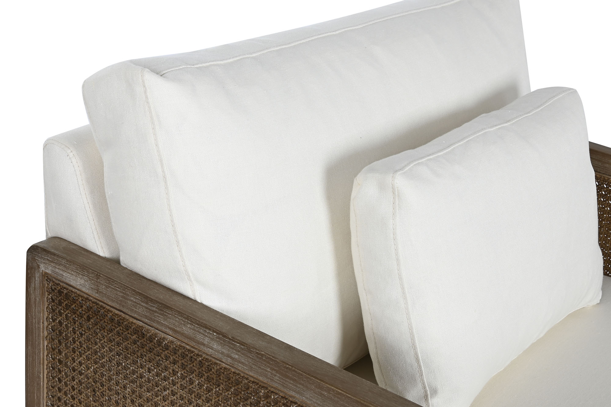 Sillon ratan poliester 93x86x88 marron