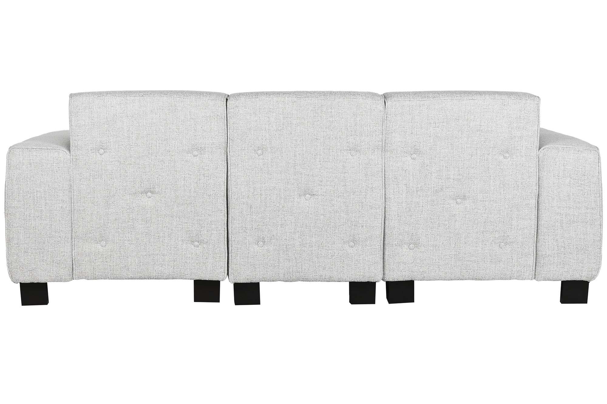 Sofa poliester 231x170x82 modular gris