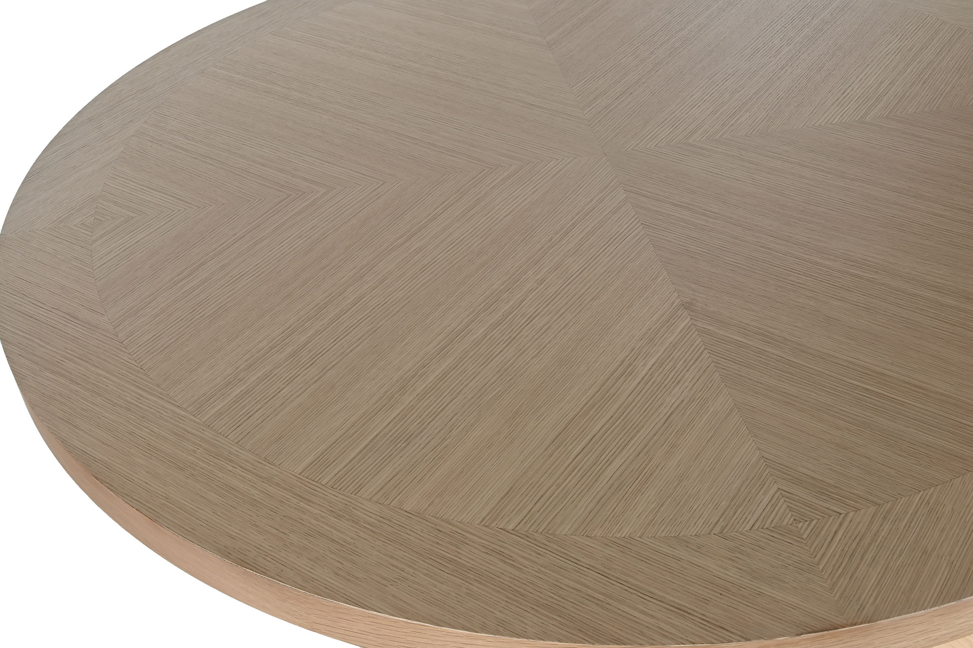 Mesa madera caucho 137x137x75 natural