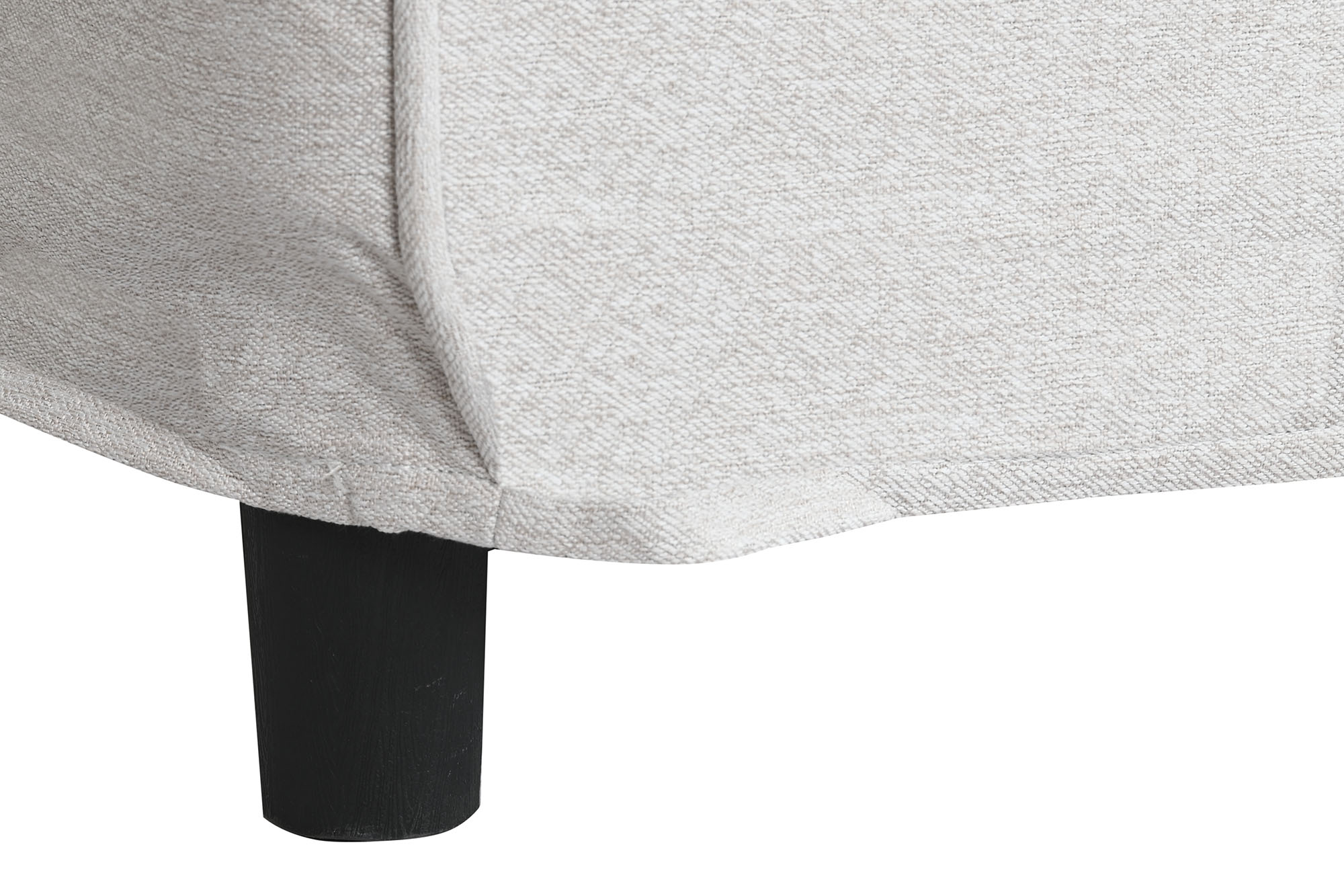 Sofa poliester 196 x 85 x 90 beis