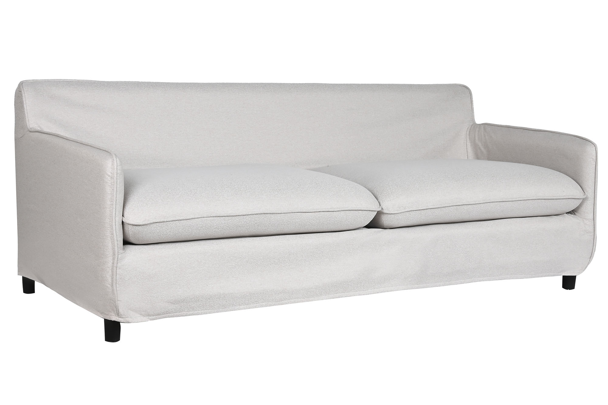 Sofa poliester 196 x 85 x 90 beis